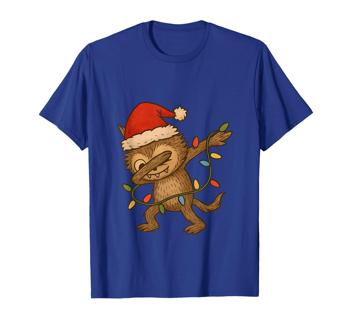 Dabbing Playful Funny Bubu Creatire Christmas T-Shirt