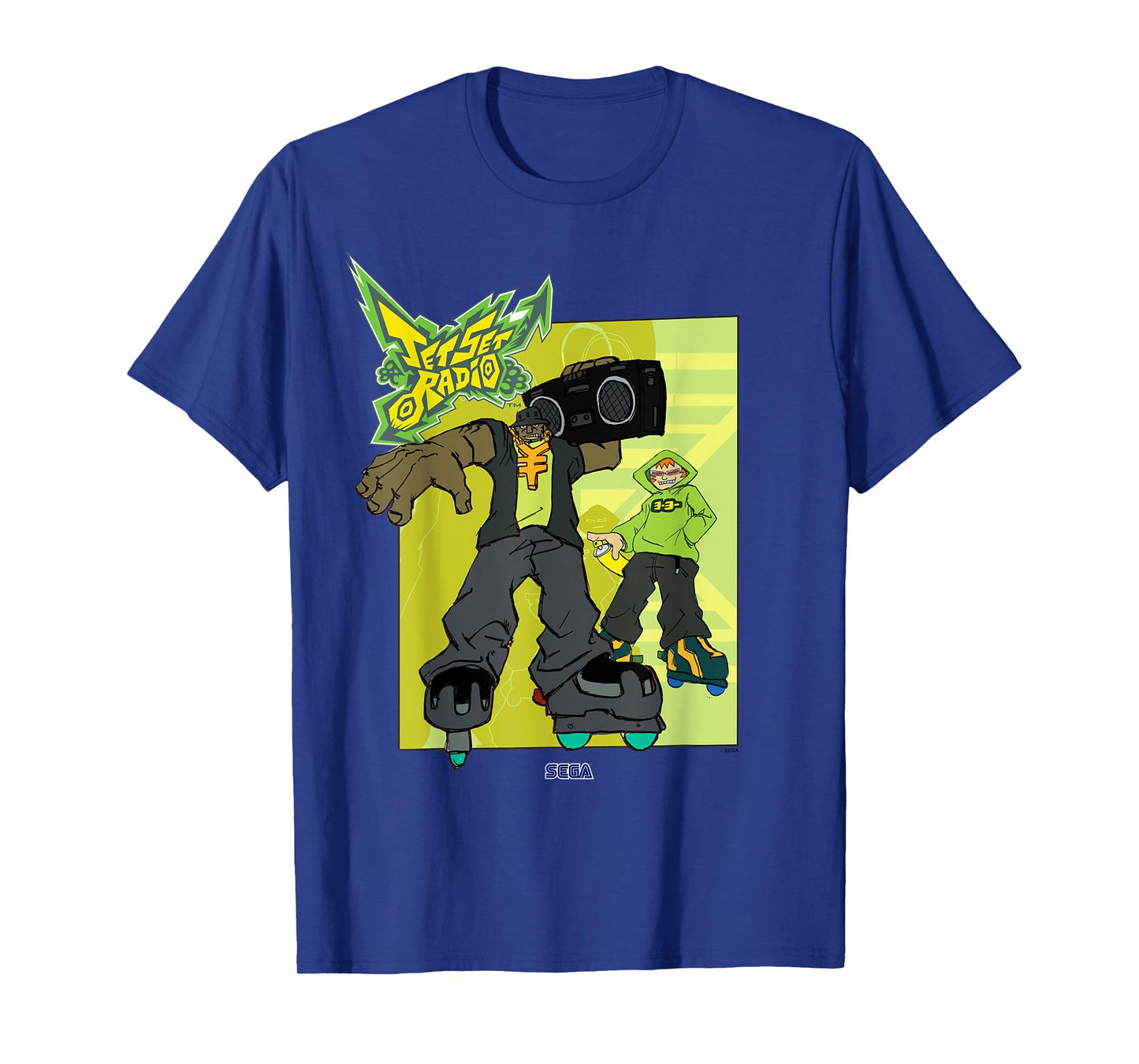 Jet Set Radio duo Combo, Yo-Yo SEGA Dreamcast video game T-Shirt