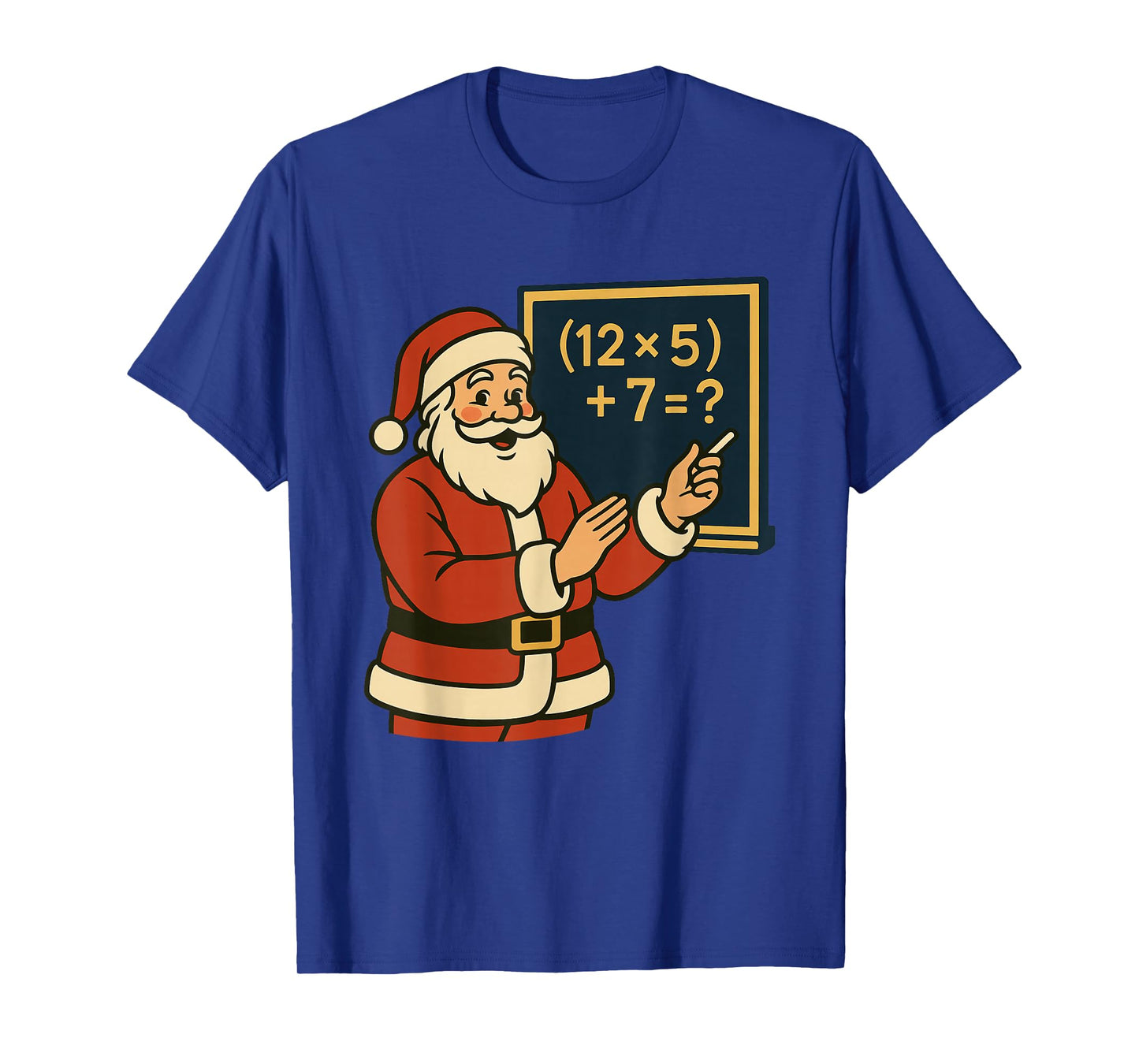 67 Teacher Santa Christmas Six Seven Meme Brainrot Math Xmas T-Shirt