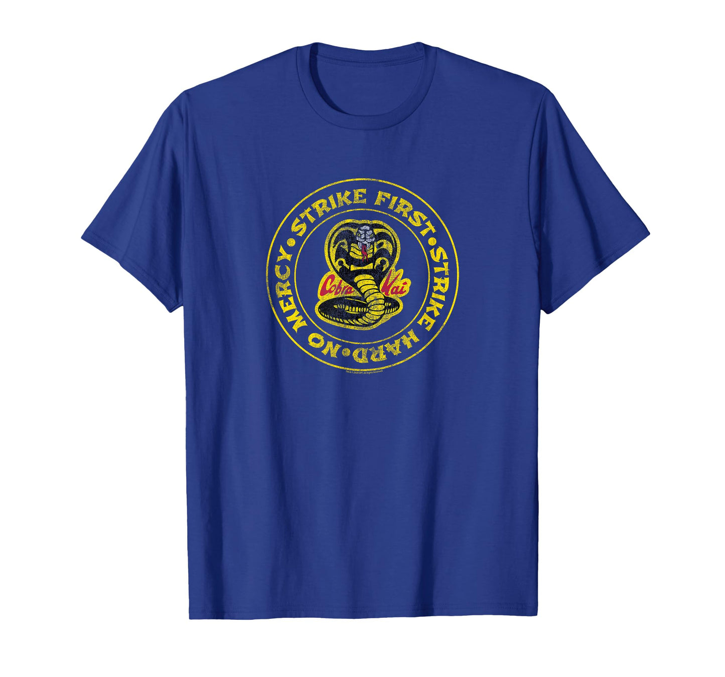 Cobra Kai Strike First Circle Logo T-Shirt