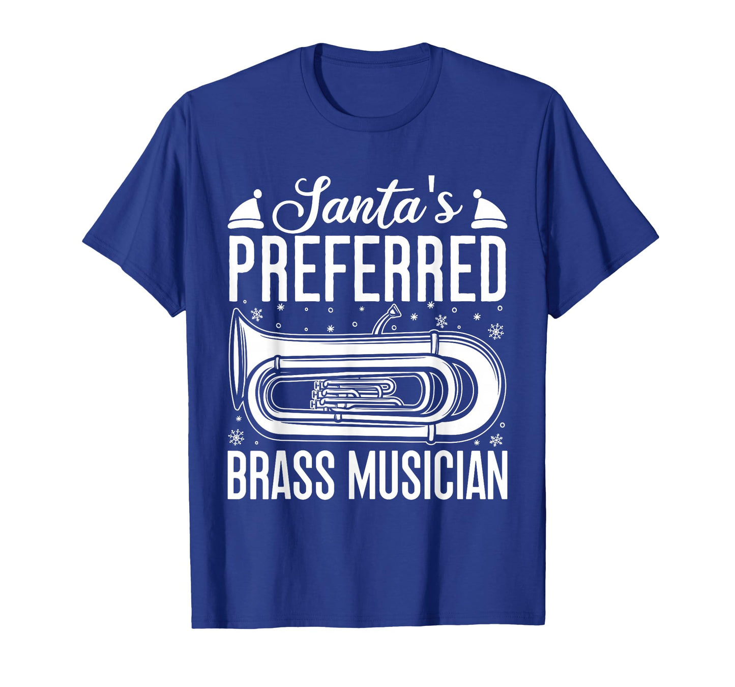 Bariton Player Santa´s Preferred Brass Musician Euphonium T-Shirt