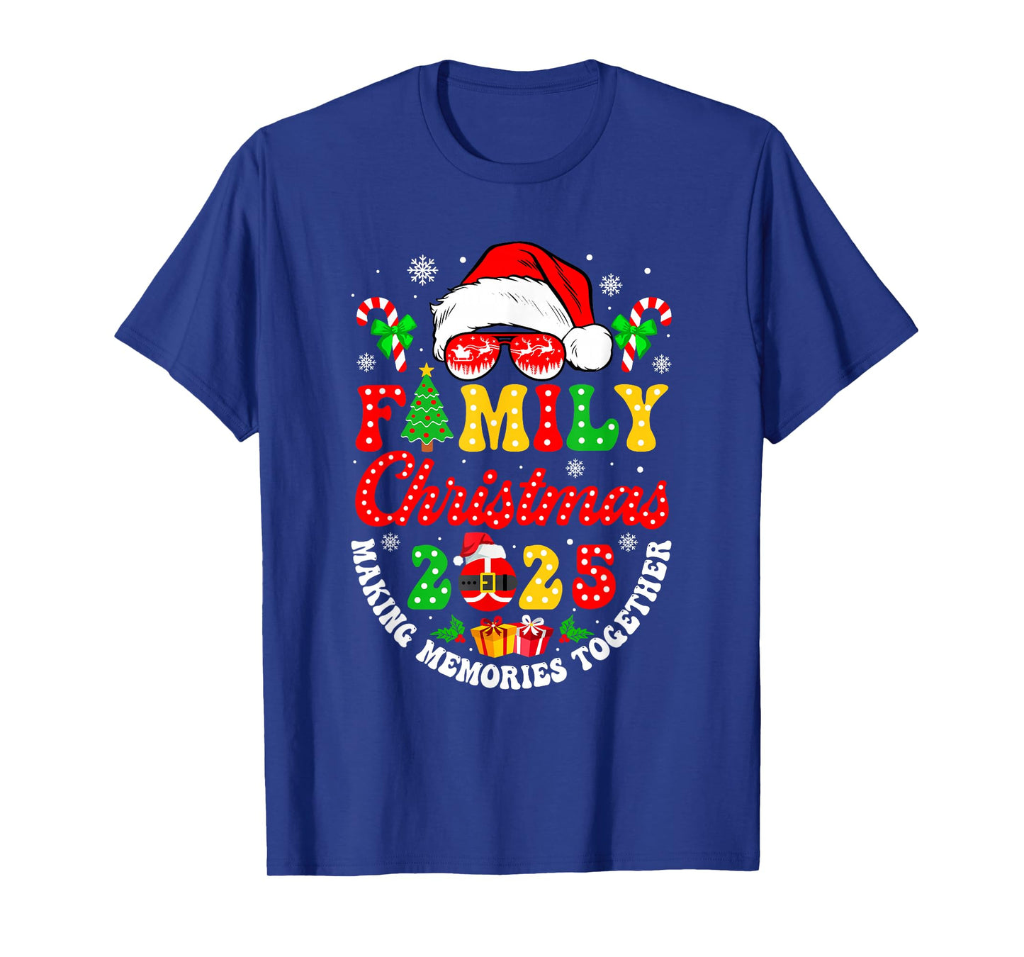 Family Christmas 2025 Christmas Squad Xmas Matching Group T-Shirt