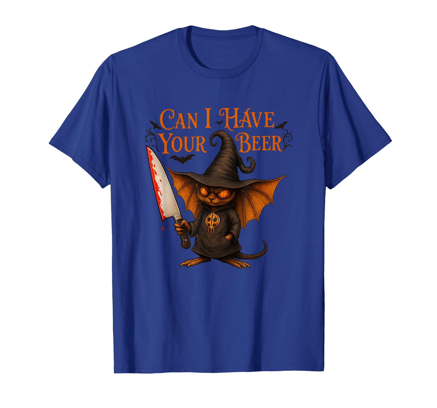 Can I Have Your Beer Funny Halloween Creepy Design daagath T-Shirt