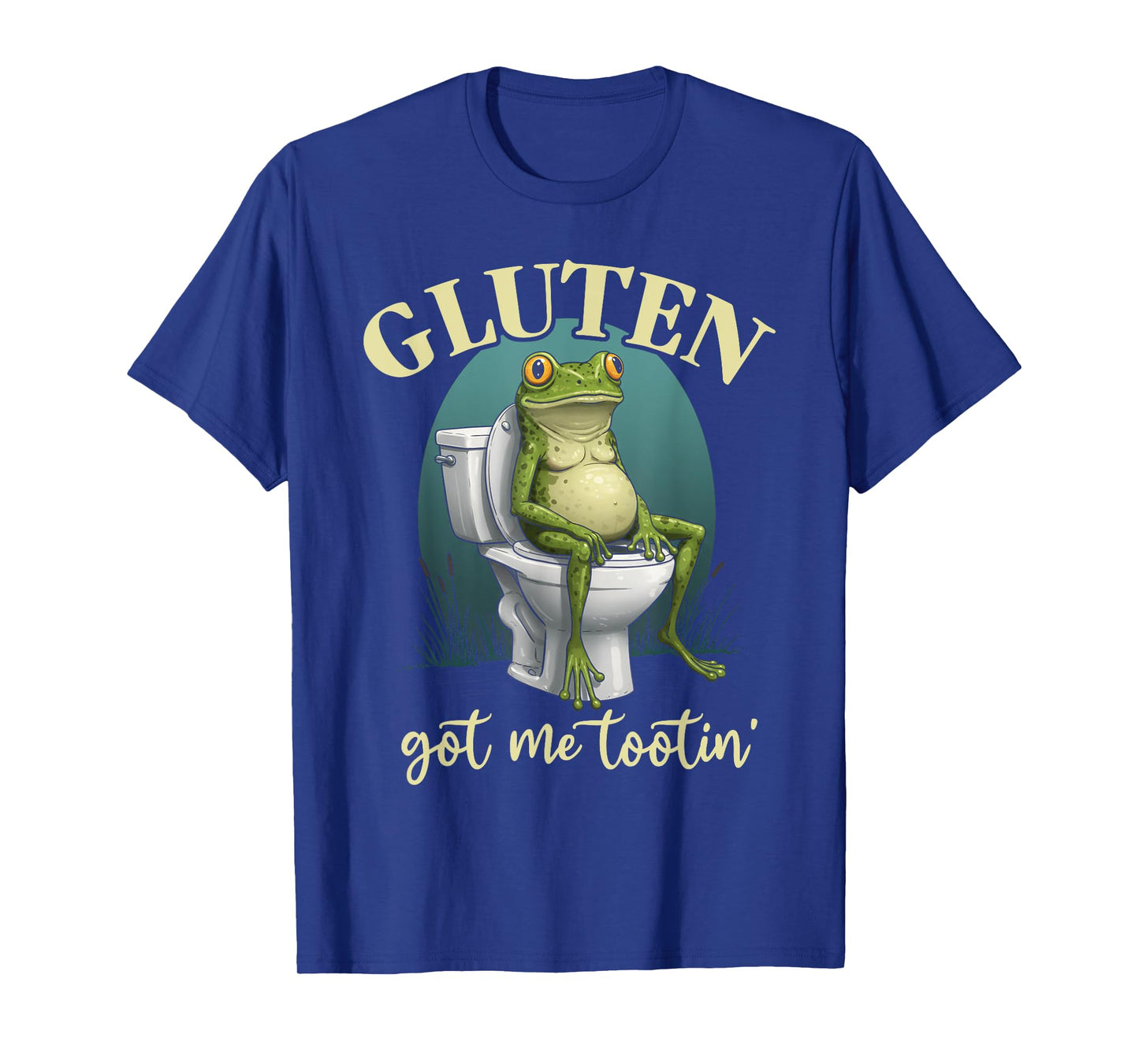 Gluten Got Me Tootin Funny Sarcastic Gluten Tolerance Meme T-Shirt