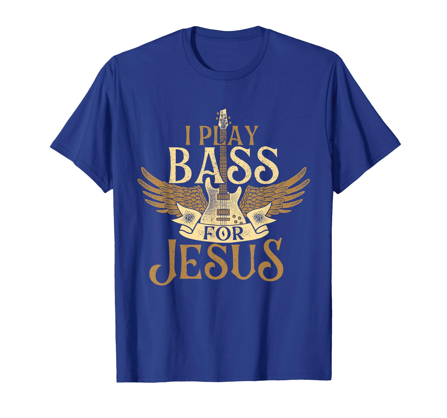 I Play Bass For Jesus - Bassist Musician Bass Guitar Music T-Shirt