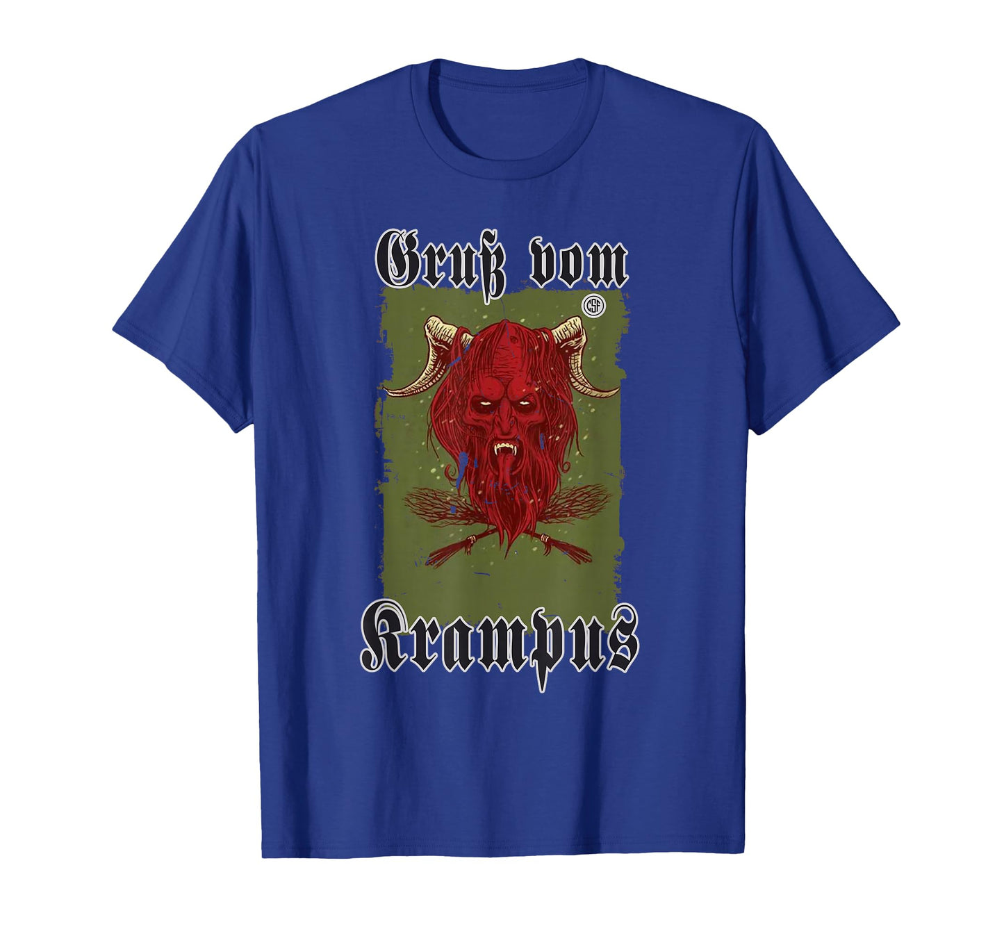 Greeting from Krampus Christmas Legend Figure T-Shirt