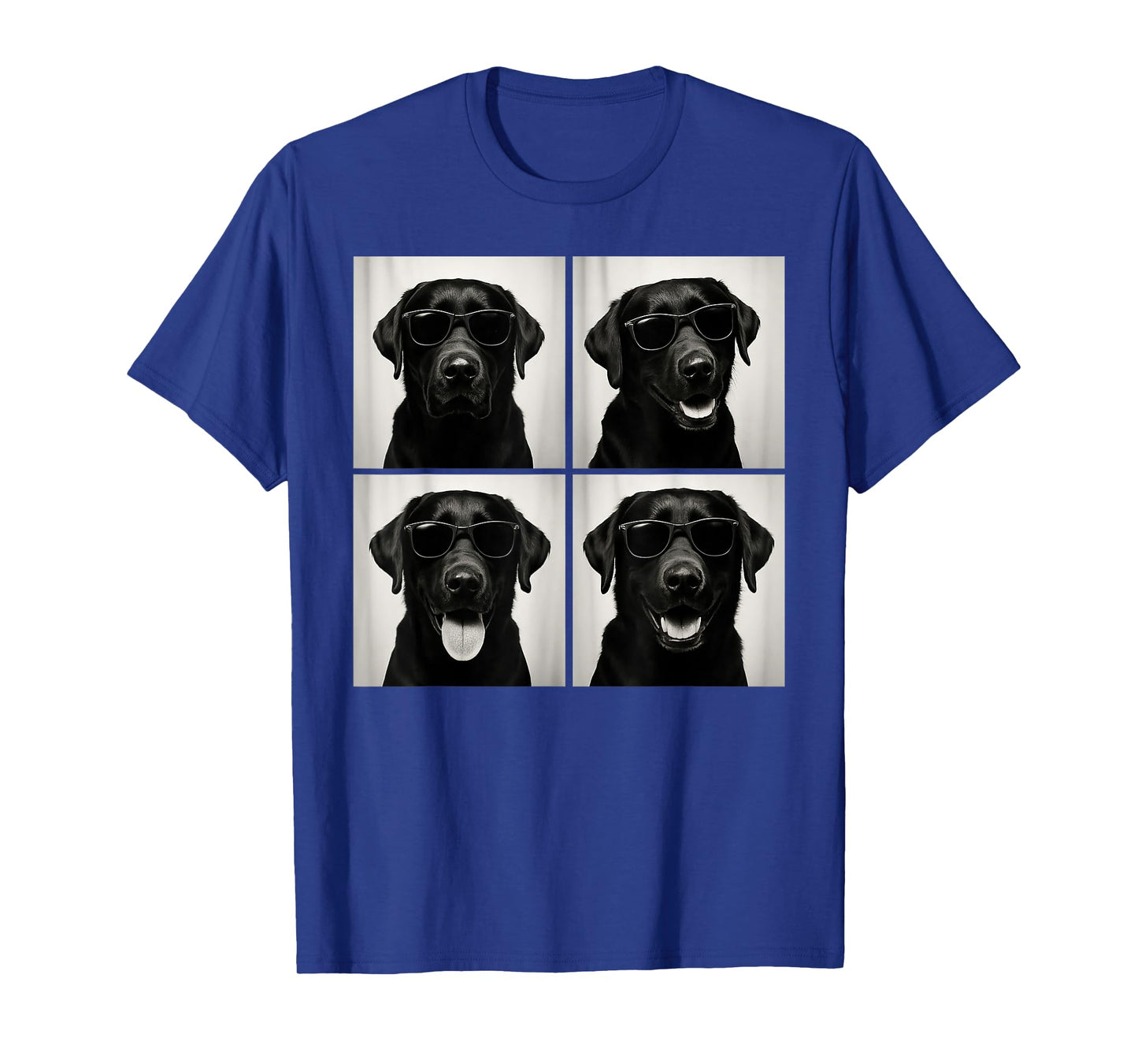 Funny Labrador Dog Lover Cute Black Lab Photo Booth T-Shirt
