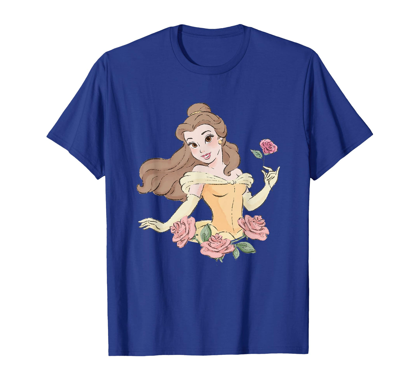 Disney Beauty and the Beast Belle With Roses T-Shirt
