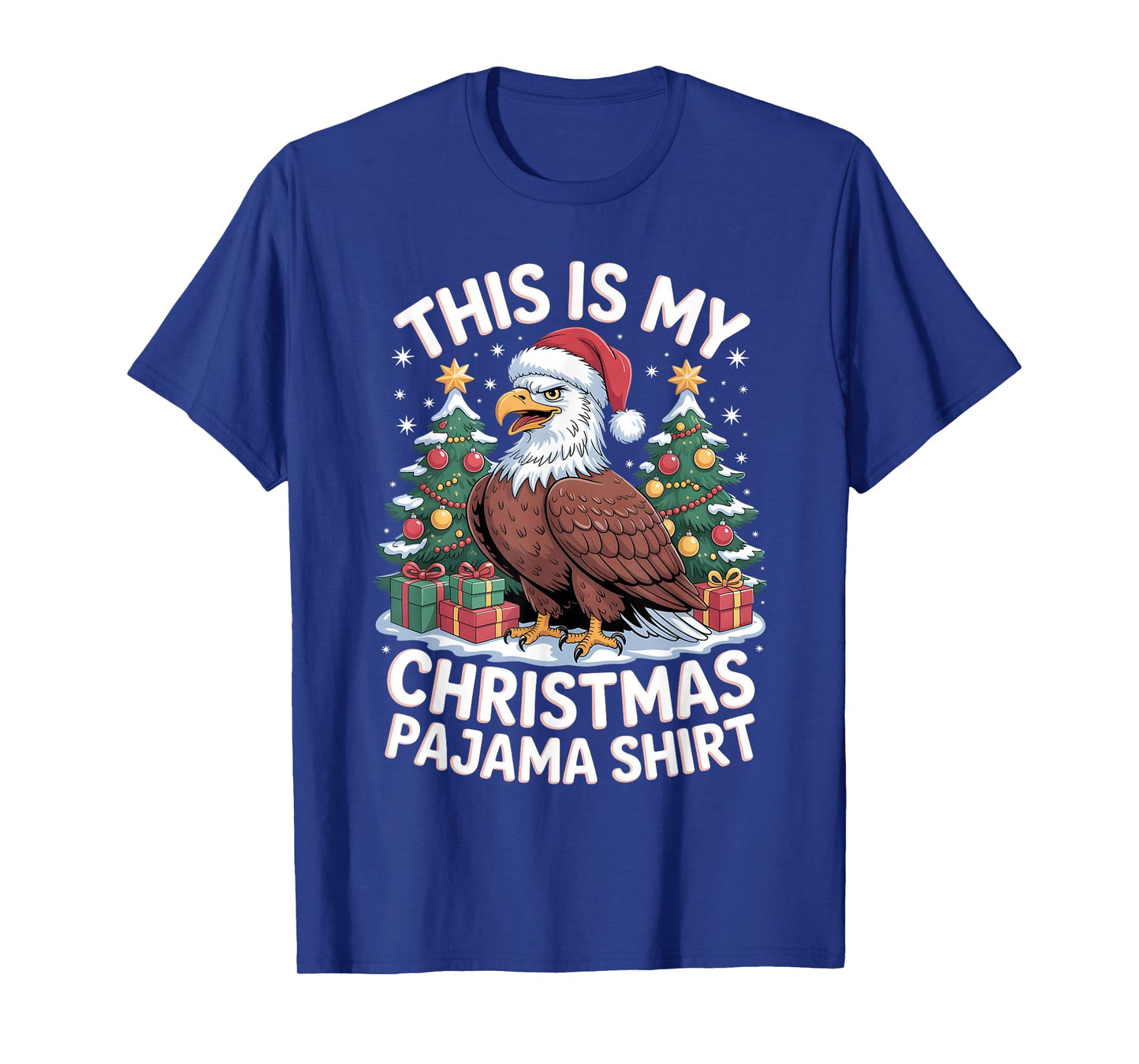 Eagle This is My Christmas Pajama T-Shirt