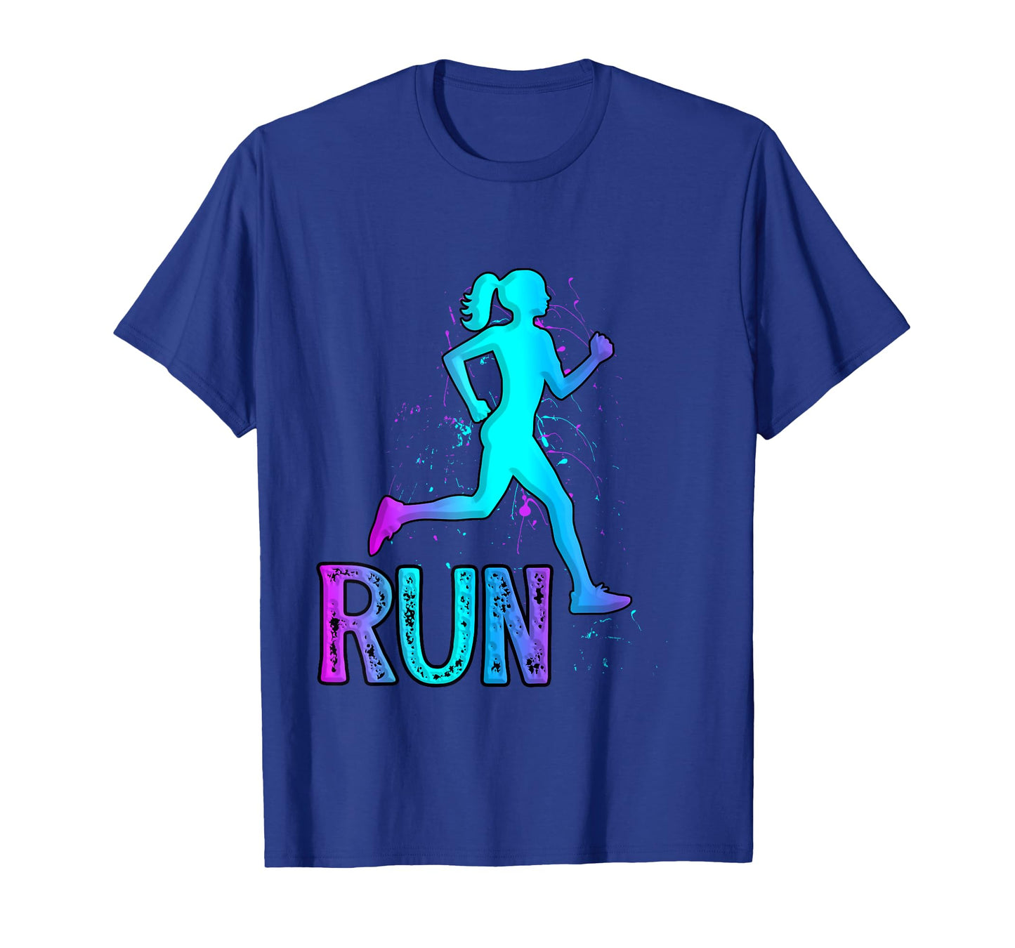 Running Girl for girls runners T-Shirt