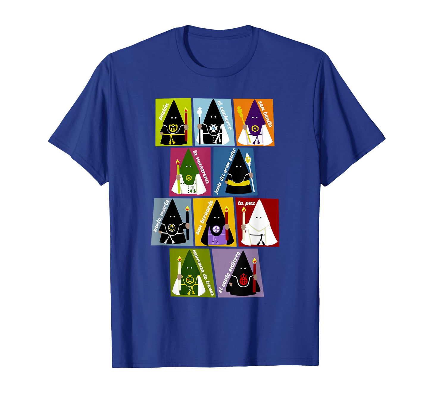 Holy Week Seville Nazarenos Chibi Kawaii T-Shirt