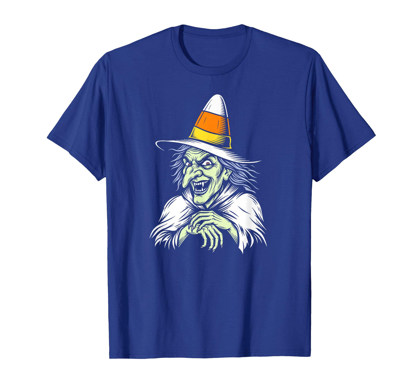 Candy Corn Witch tee - Funny Halloween Treat Witches Hat T-Shirt