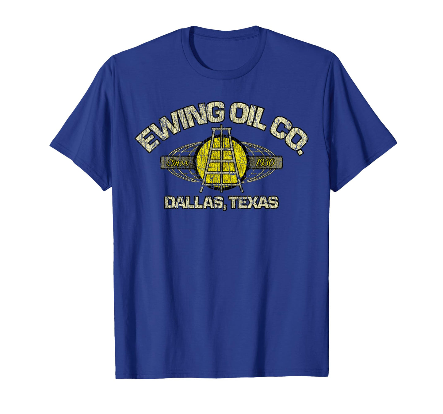 Vintage Funny Oil Basic Enthusiasts Retro Ewing Classic T-Shirt