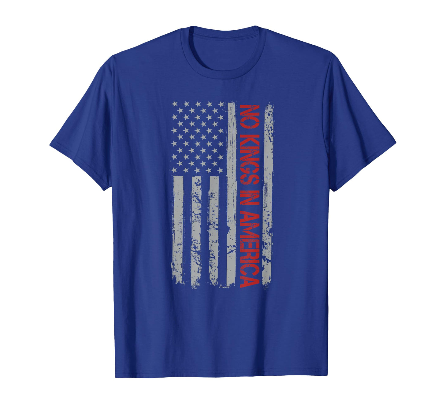 No Kings In America US Flag Vintage T-Shirt