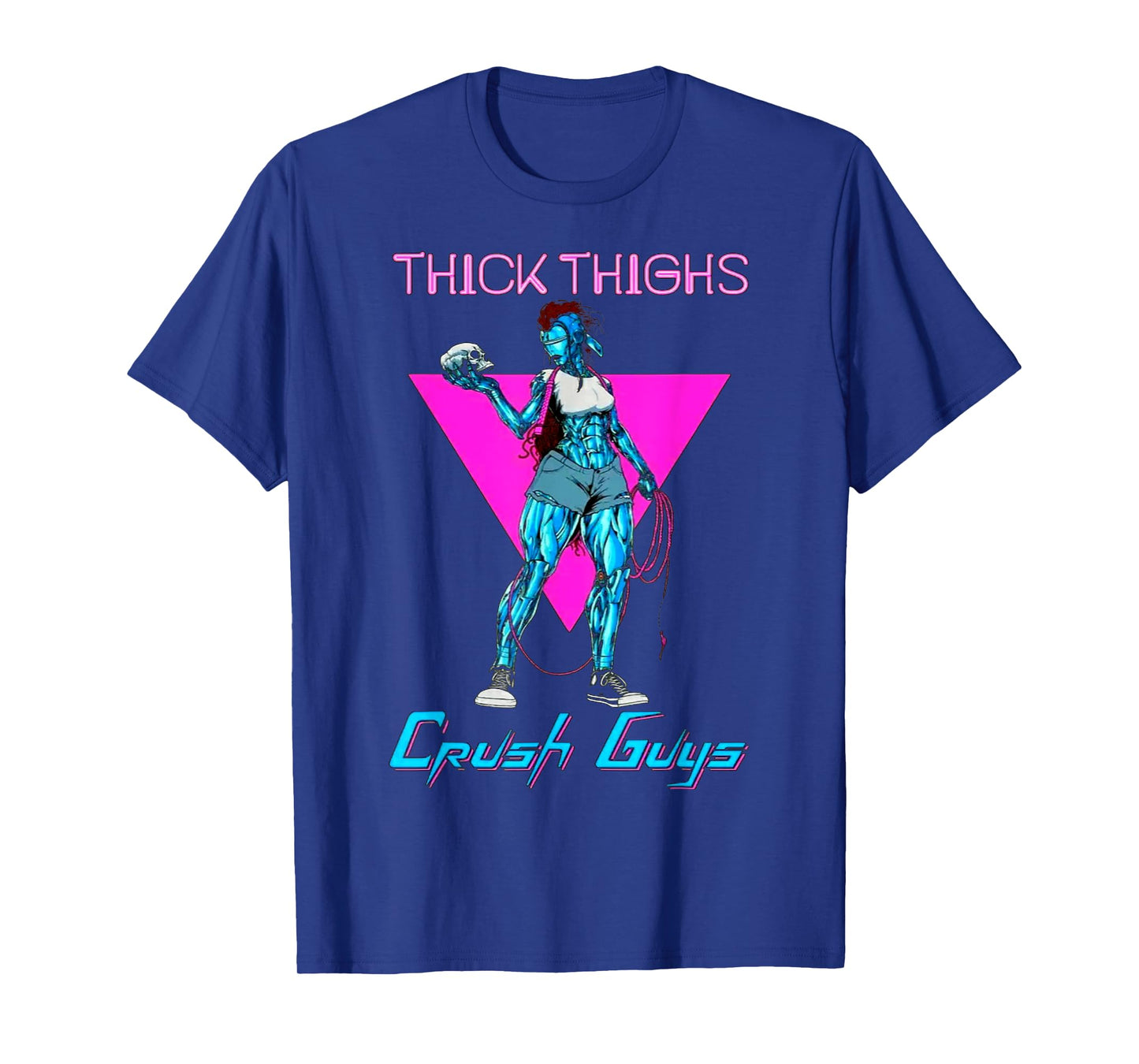 Thiick Thighs Crush Guys Weightlifting Bodybuilding Gym T-Shirt