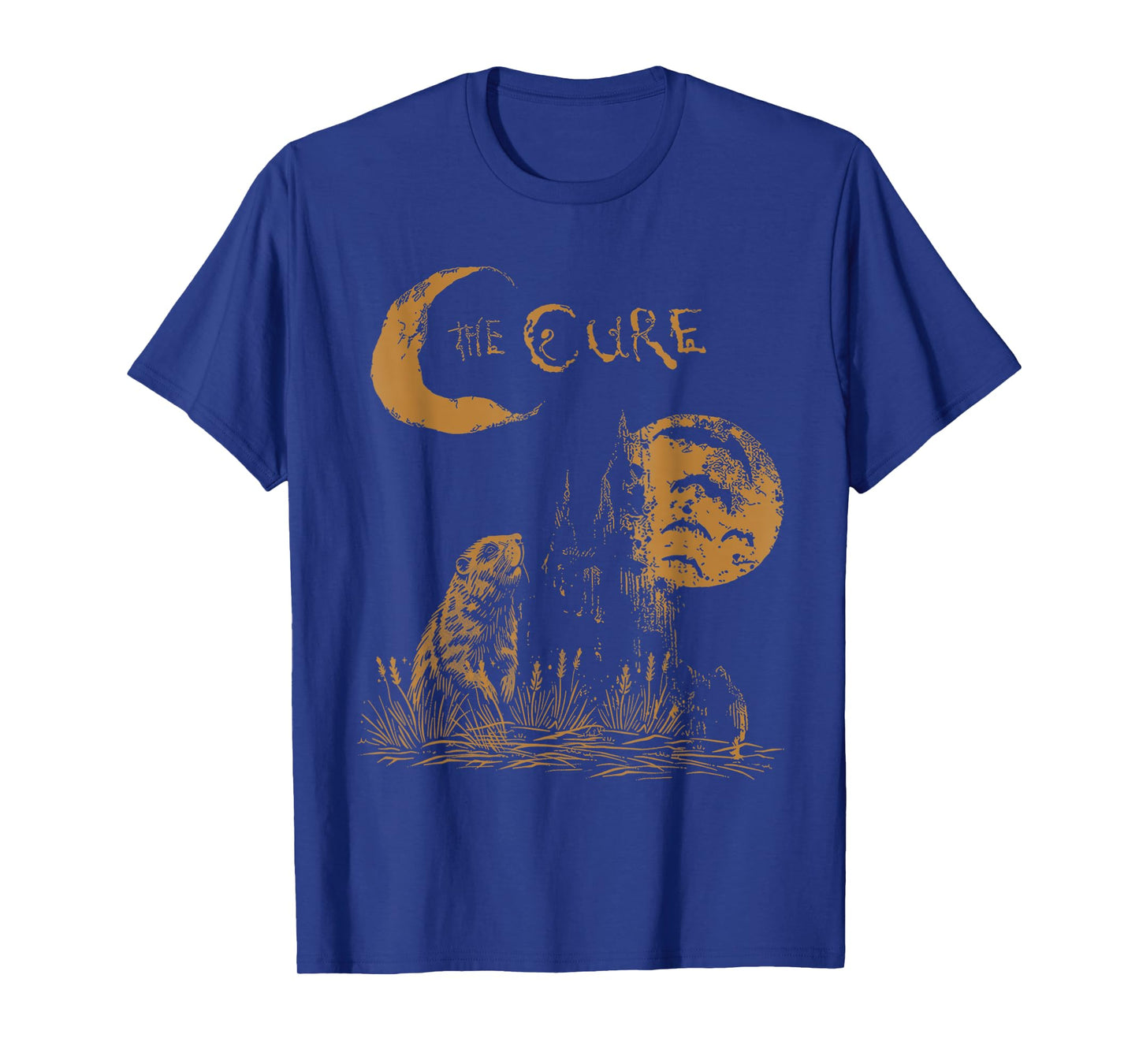 The Cure Vintage Woodchuck In The Field Under The Stars T-Shirt