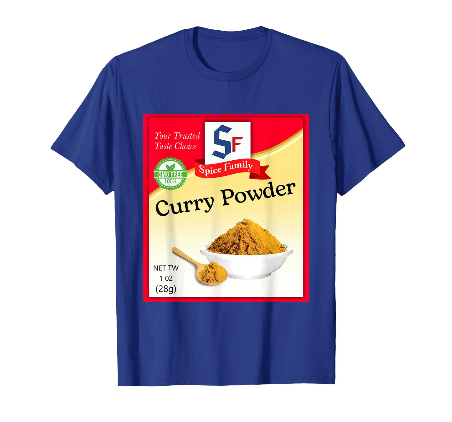 Curry Powder Condiment Costume Holiday Spice Group Costumes T-Shirt