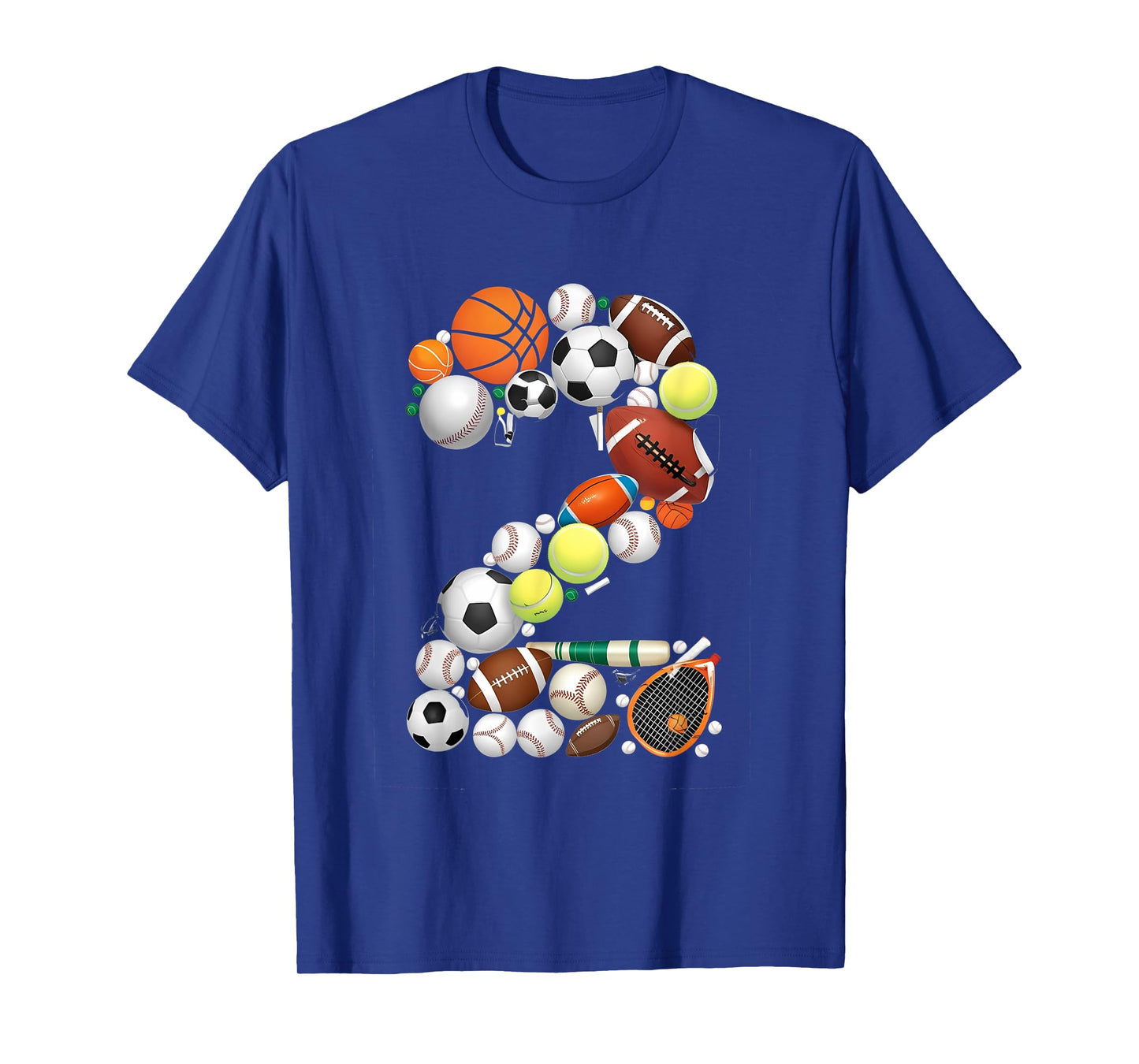 Born 2 Ball Sports Lover Multi-Sport design T-Shirt