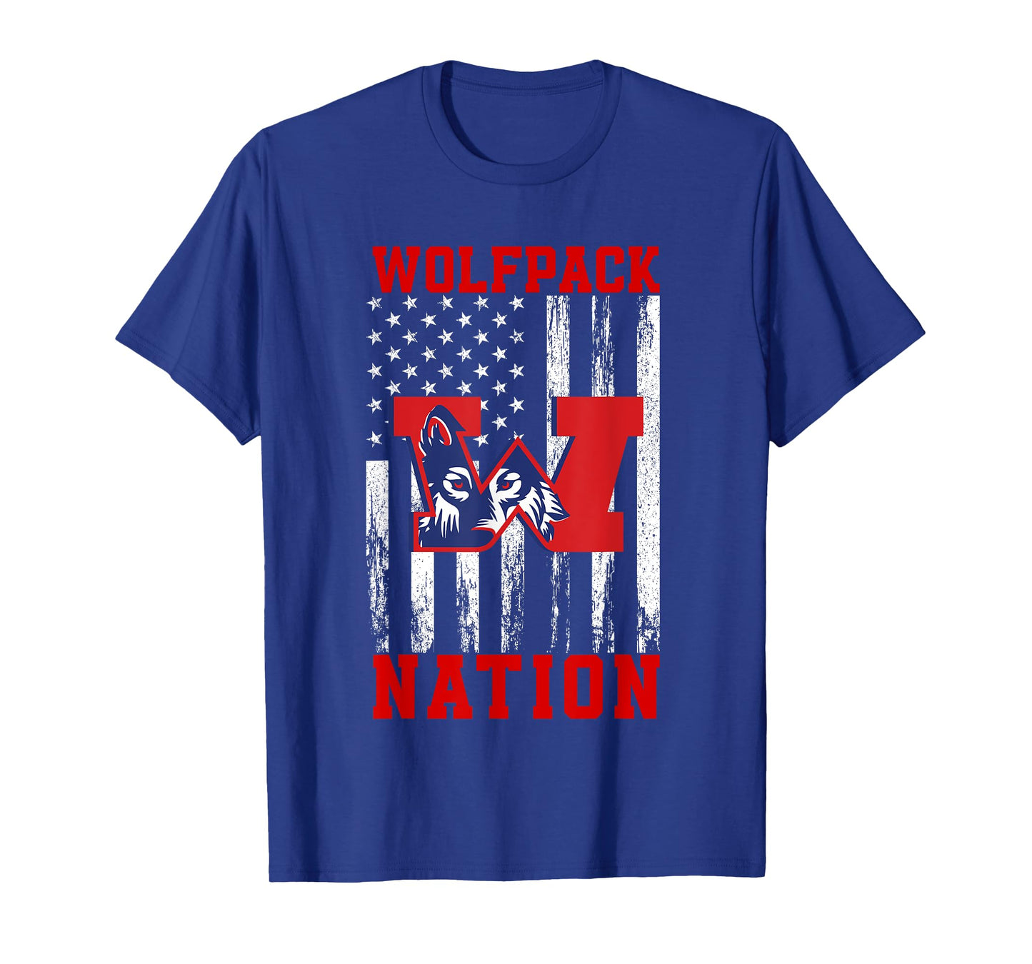 Wolfson Wolfpack Logo Nation HS T-Shirt