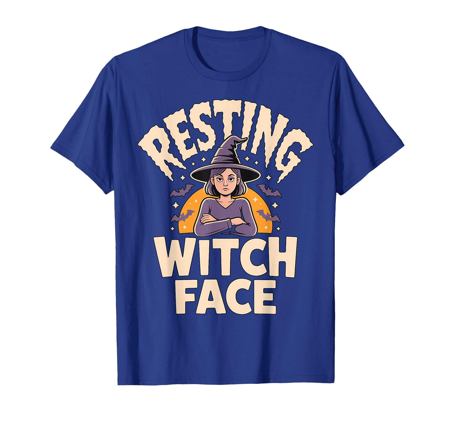 Resting Witch Face Funny Halloween Witch Spooky T-Shirt