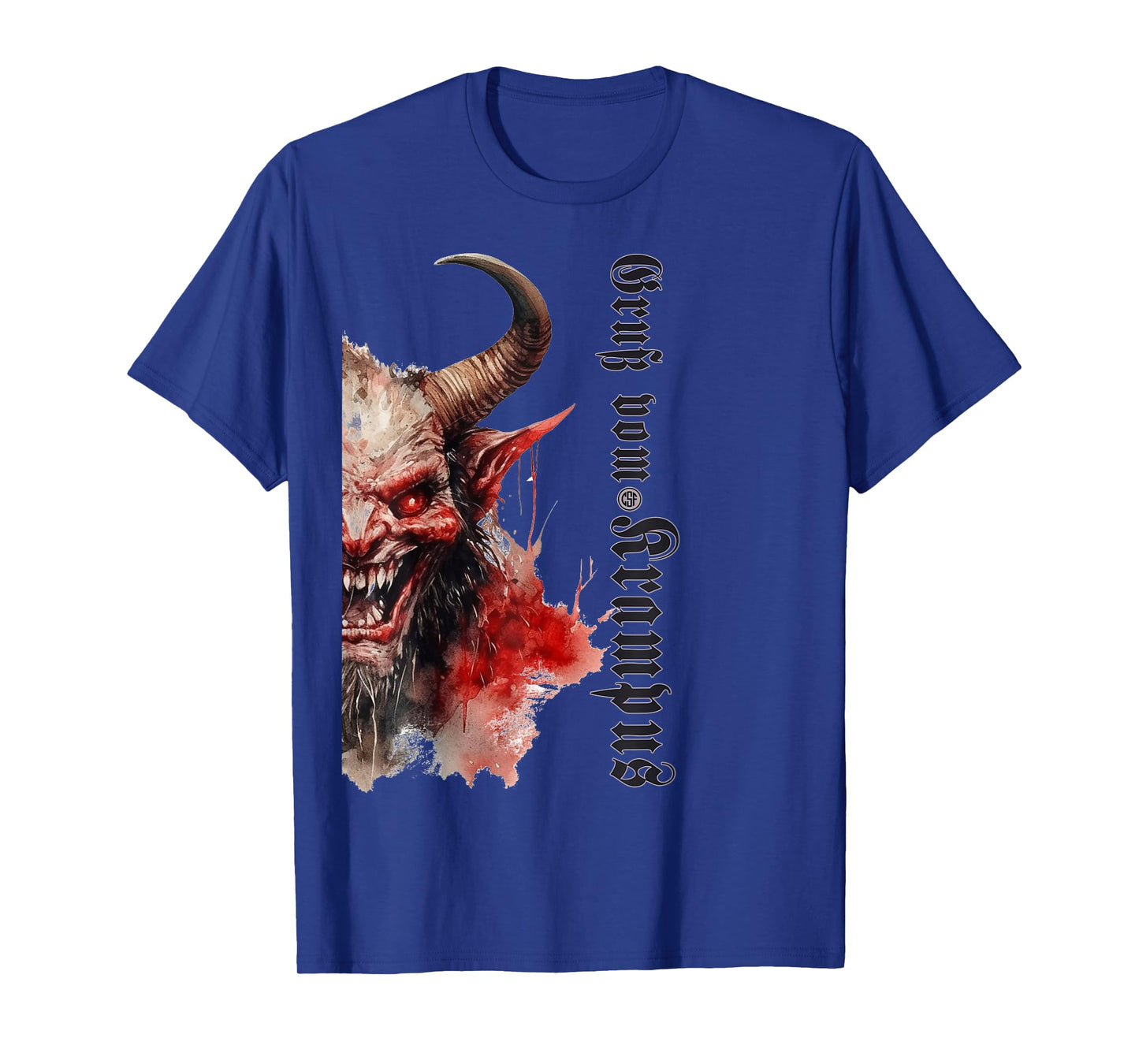 Greeting from Krampus Christmas Legend Figure T-Shirt