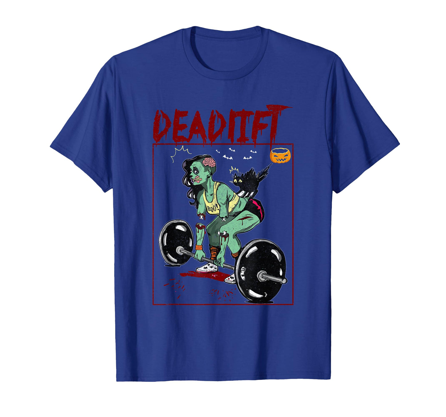 Deadlift Funny Halloween Costume Workout Exercise Fitness T-Shirt