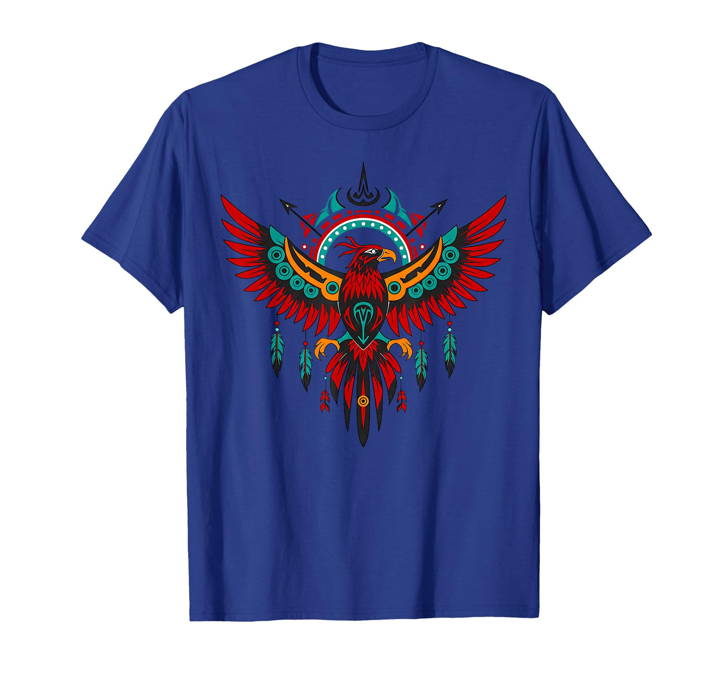 Thunderbird Native American Tribal Art Kids Natives for Kids T-Shirt