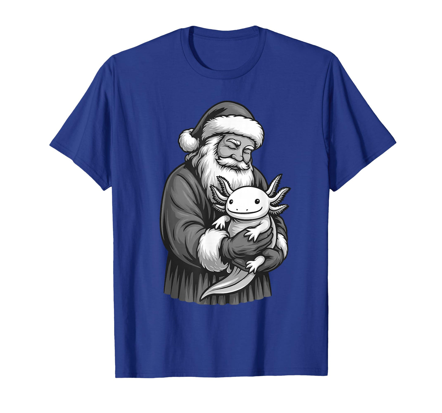 Axolotl Santa Claus Christmas Pet Lover T-Shirt