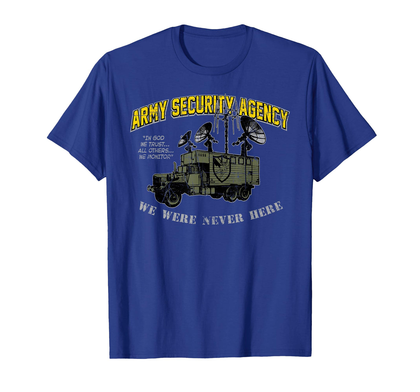 American Marauder: Army Security Agency Listener Truck T-Shirt