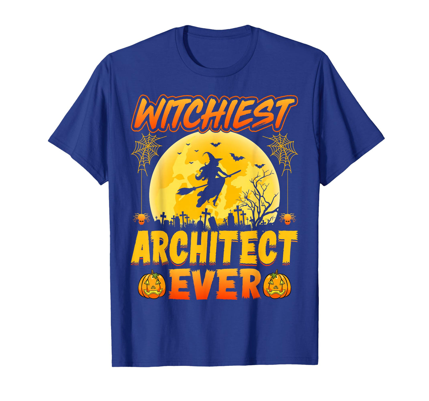 Witchiest Architect Ever Architecture Spooky Halloween T-Shirt
