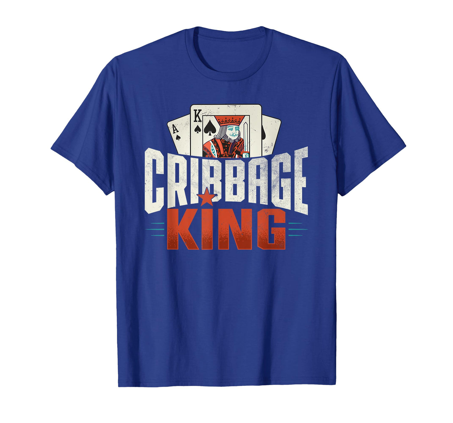 Cribbage Board Game Cribbage King Cribbage Player T-Shirt