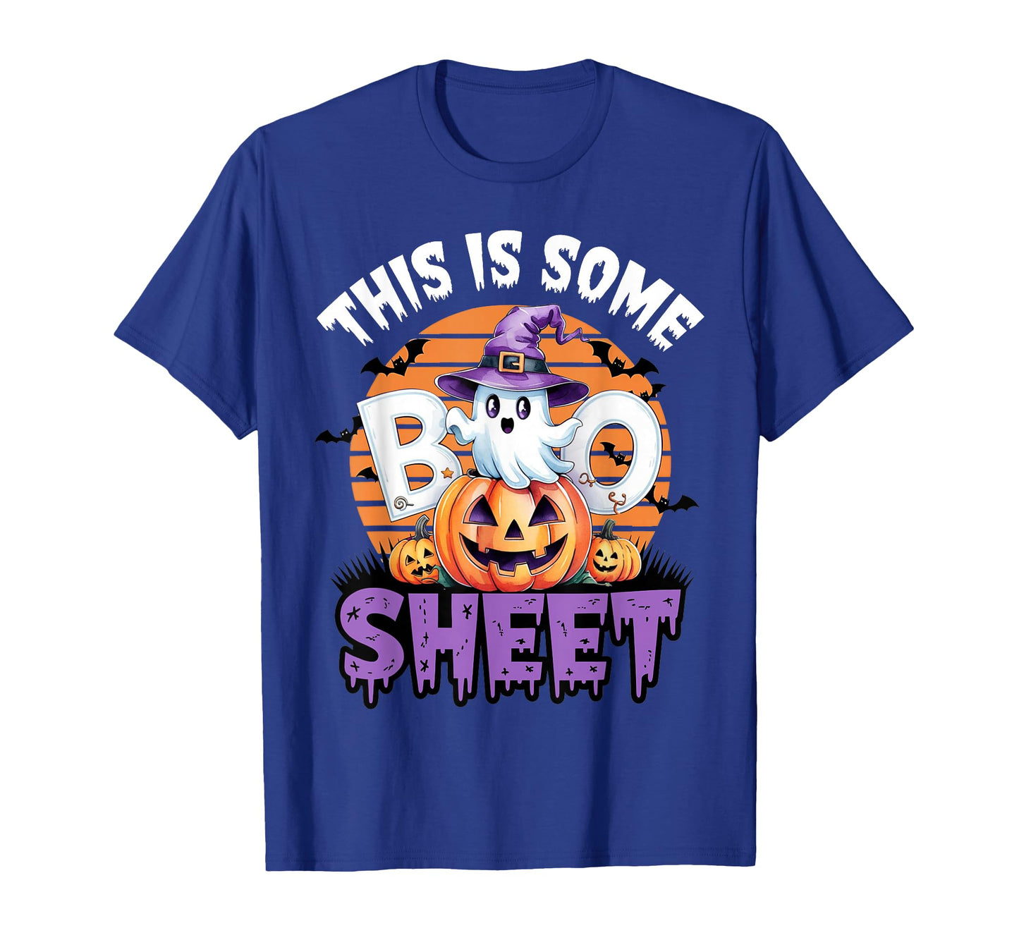 This is Some Boo Sheet Ghost Witch Funny Halloween Men Women T-Shirt