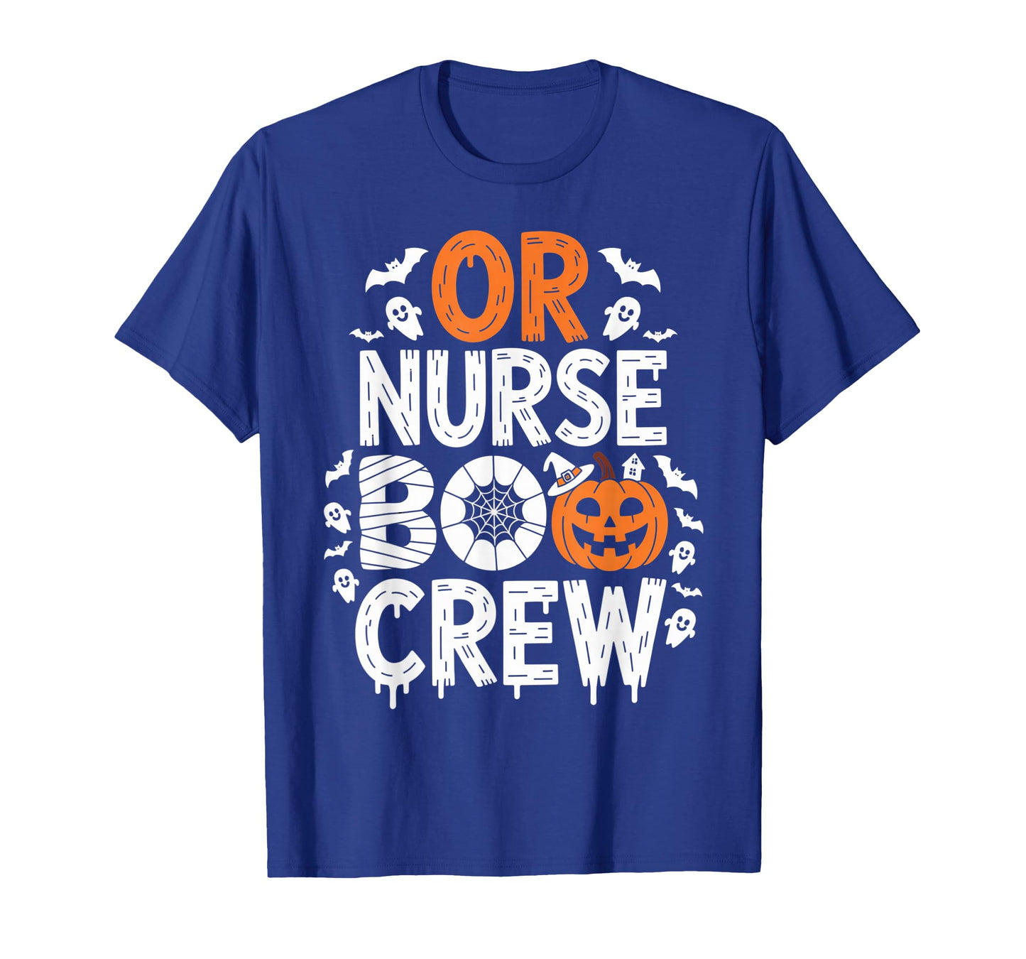 OR Nurse Boo Crew Matching Spooky Halloween Outfit T-Shirt