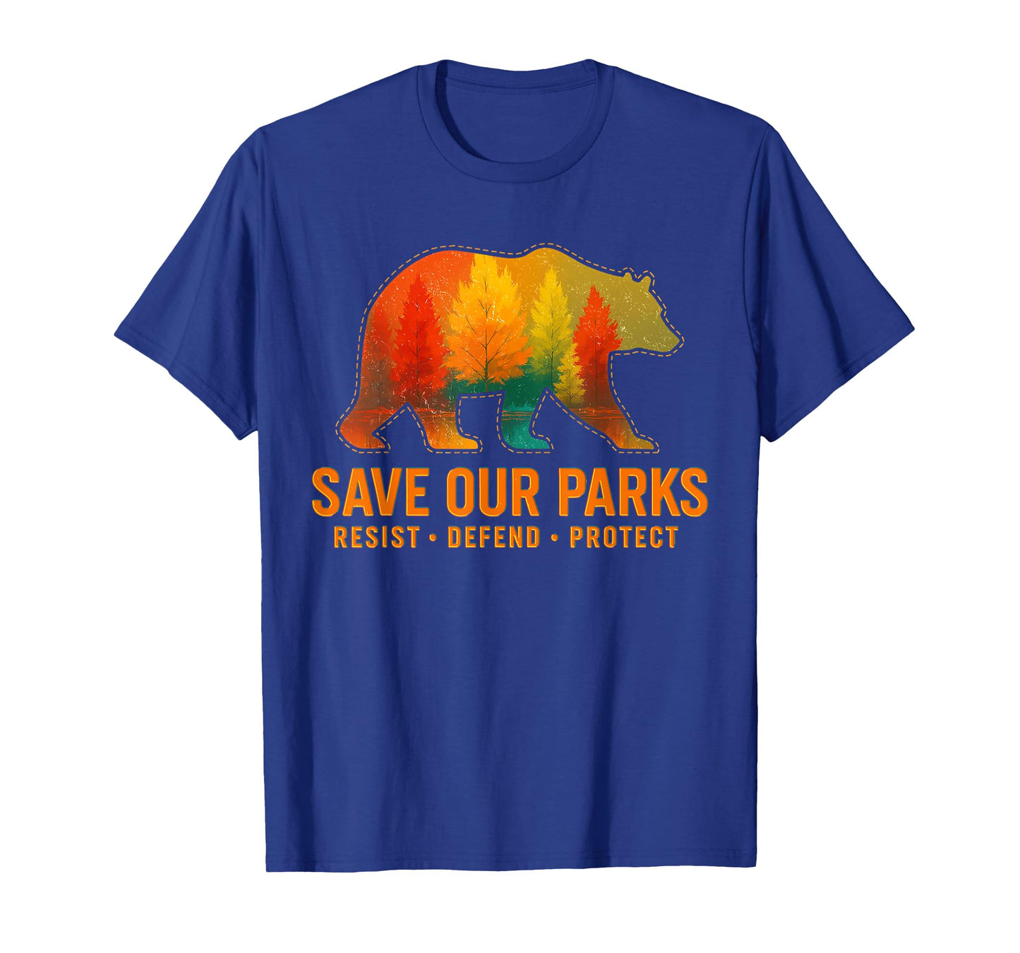 Vintage Save Our Parks Resist National Park Protect ALT US T-Shirt