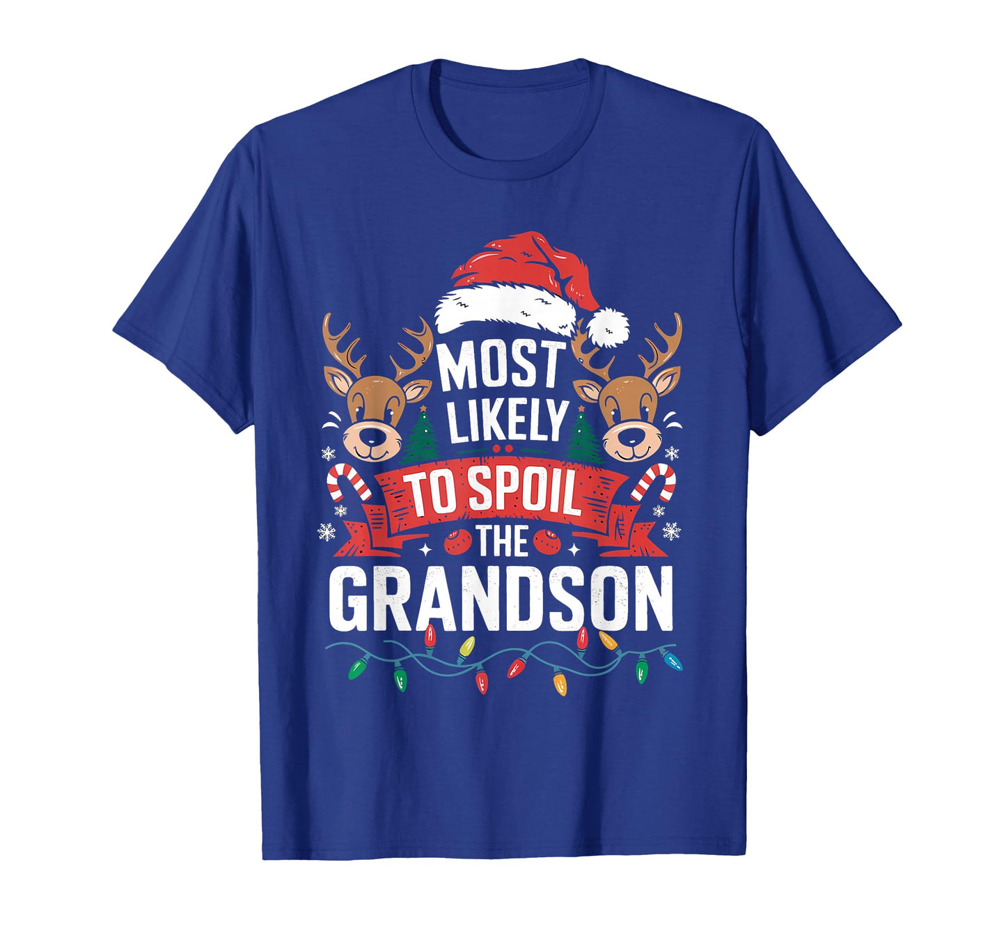 Funny Christmas Party Most Likely to Spoil The Grandchildren T-Shirt