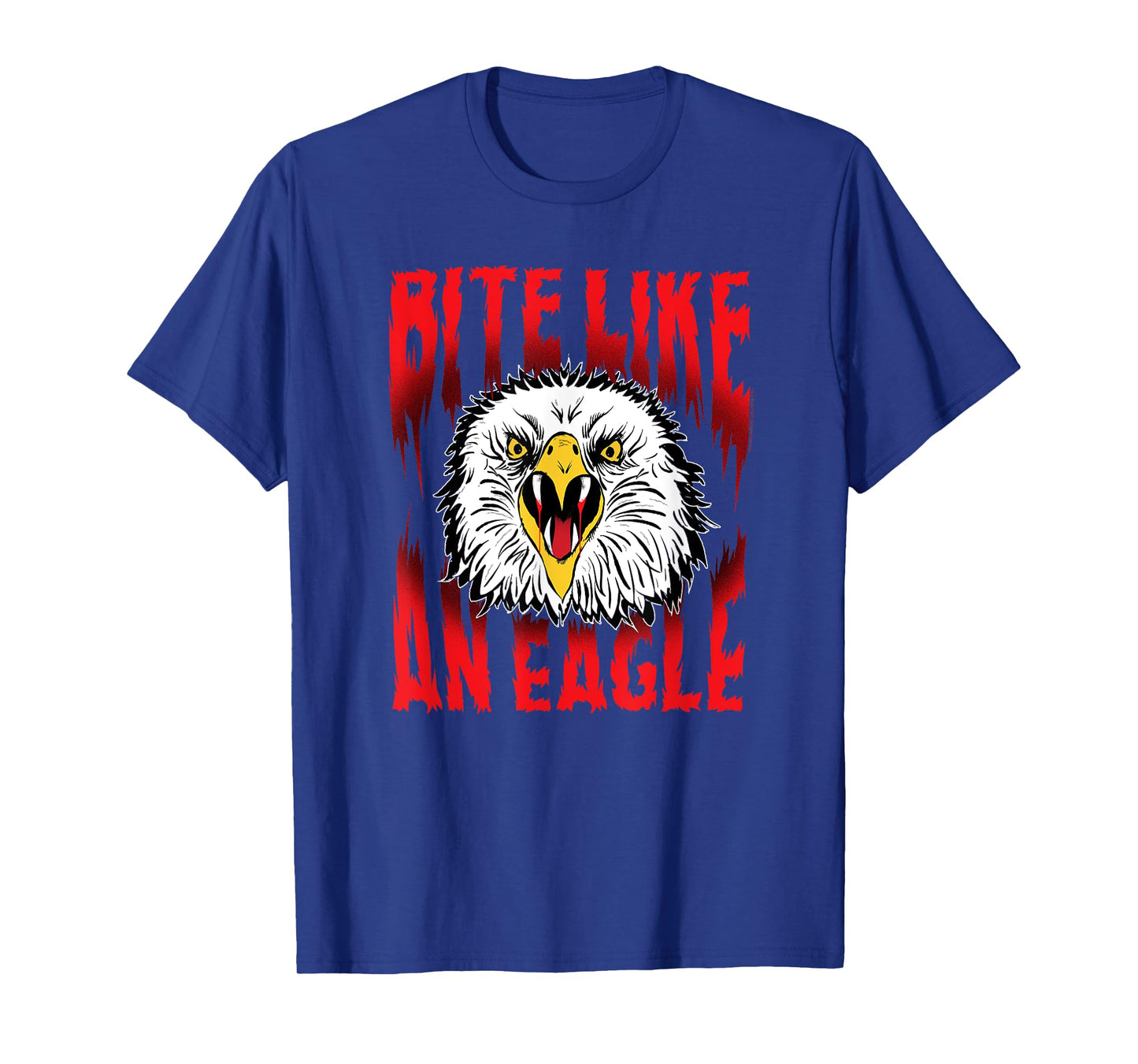Cobra Kai Cobra Kai Ombre Bite Like an Eagle T-Shirt for Men, Black, Small