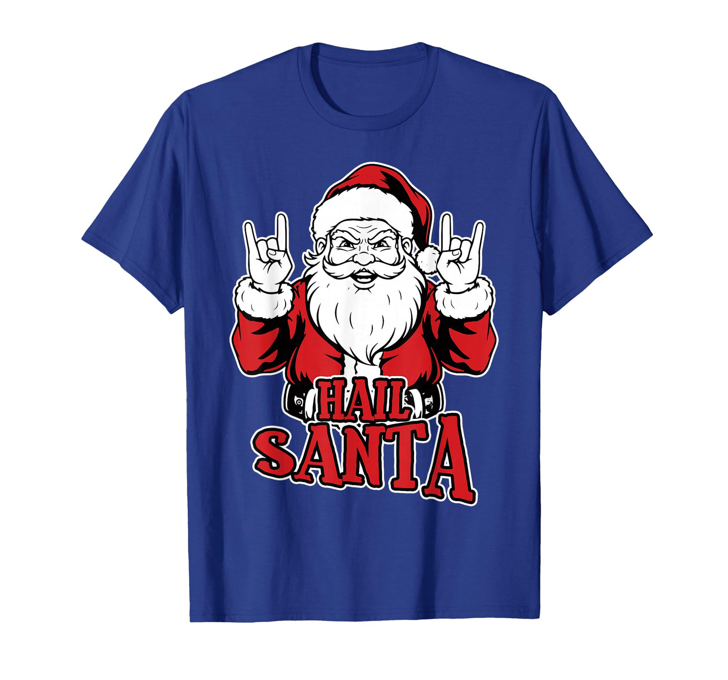 Hail Santa Funny Santa Clause Solstice Metal Christmas T-Shirt