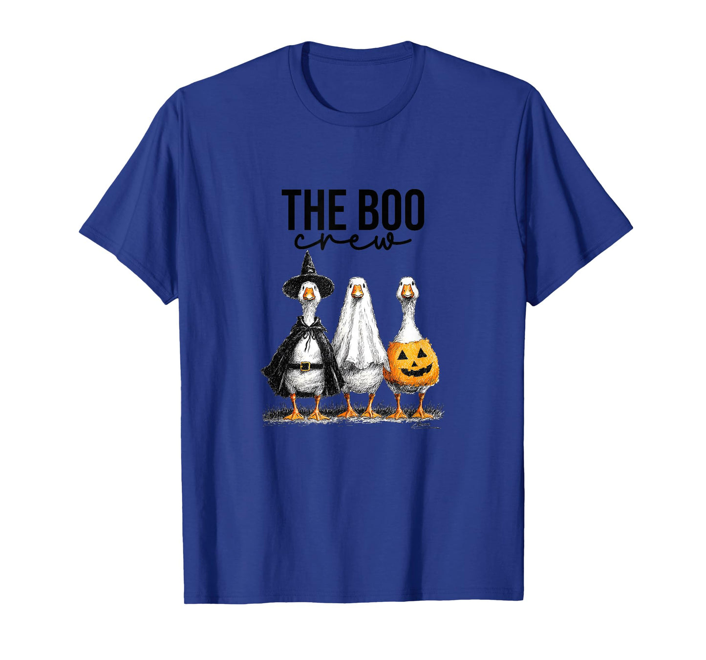 Funny Halloween Goose, Witch Ghost Cute Pet Costume T-Shirt