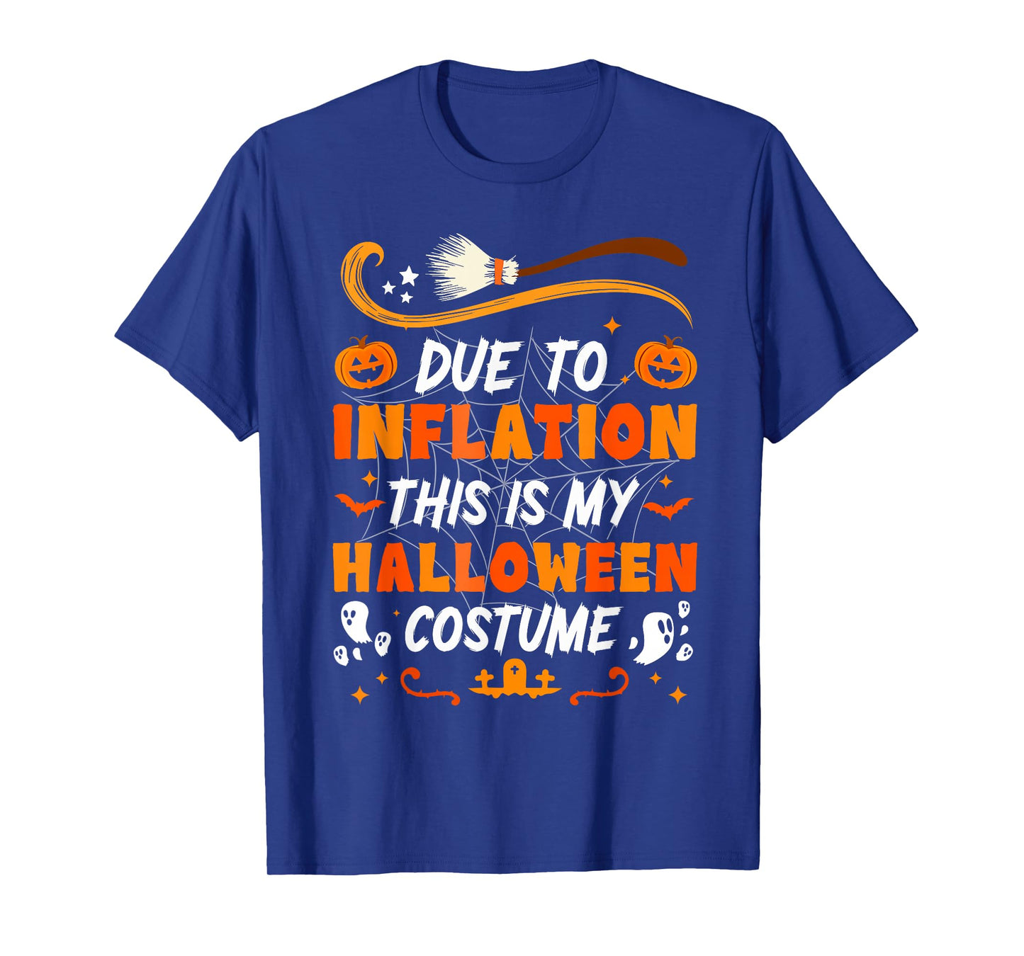 Pumpkin Halloween Costume Men Women Funny Halloween 2025 T-Shirt