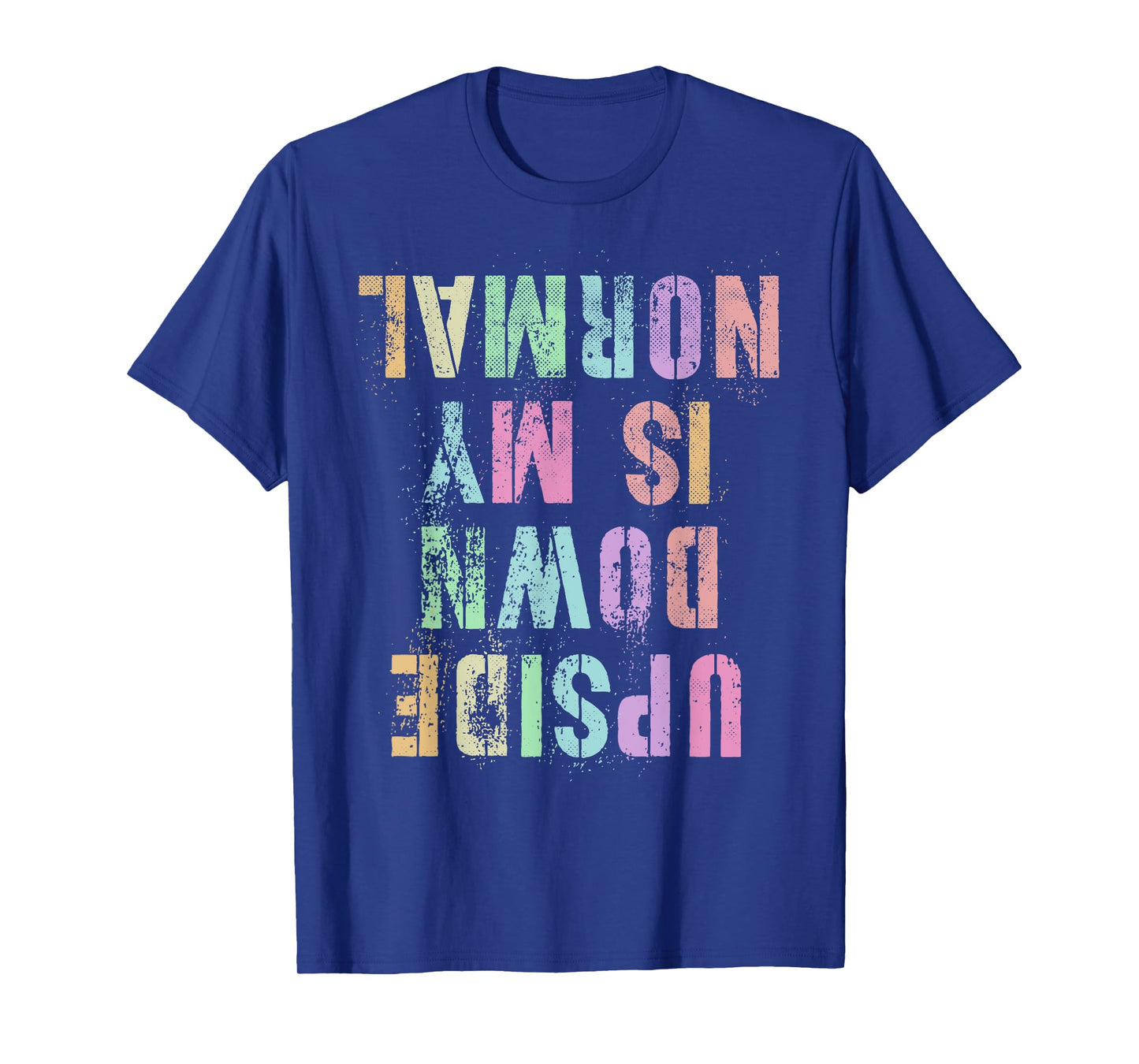 Funny UPSIDE DOWN IS MY NORMAL Gymnastics Tumbling Gymnast T-Shirt