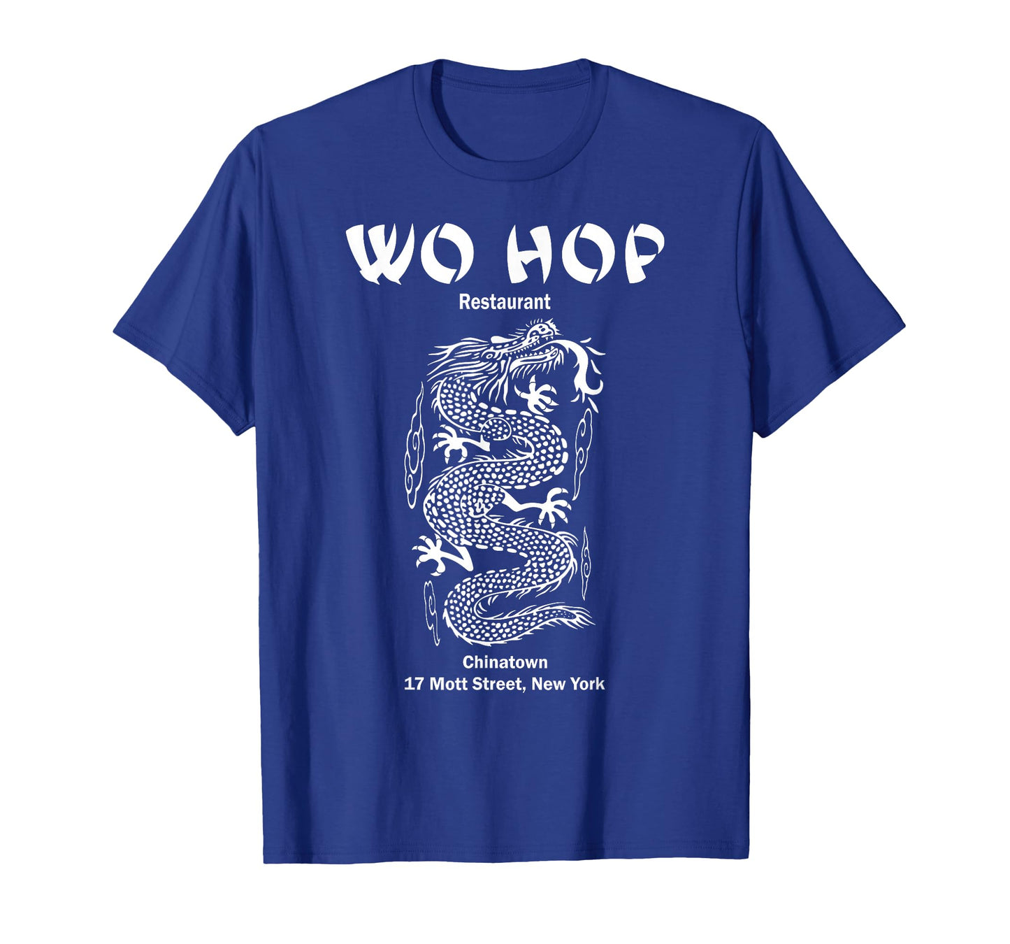 Wo hop Restaurant Chinatown, Serpent Dragon Vintage T-Shirt