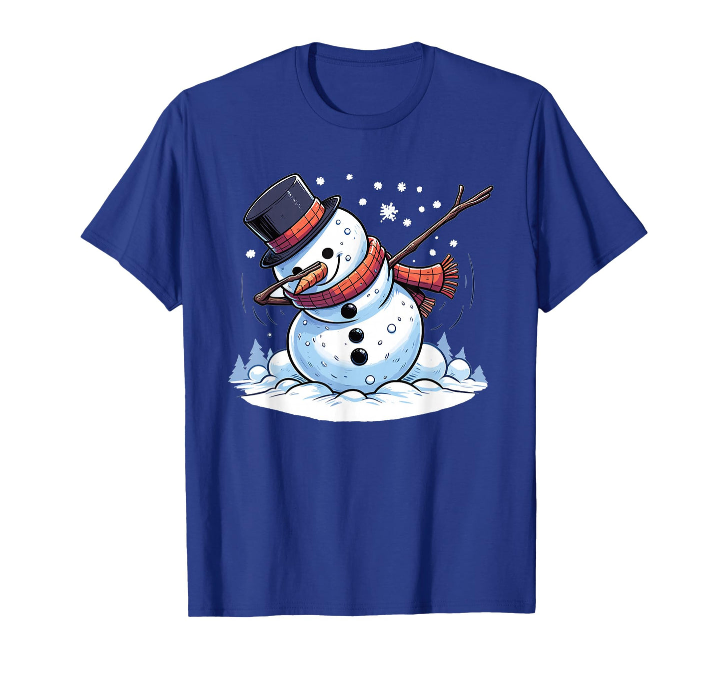 Dabbing Christmas Snowman Dab Christmas T-Shirt