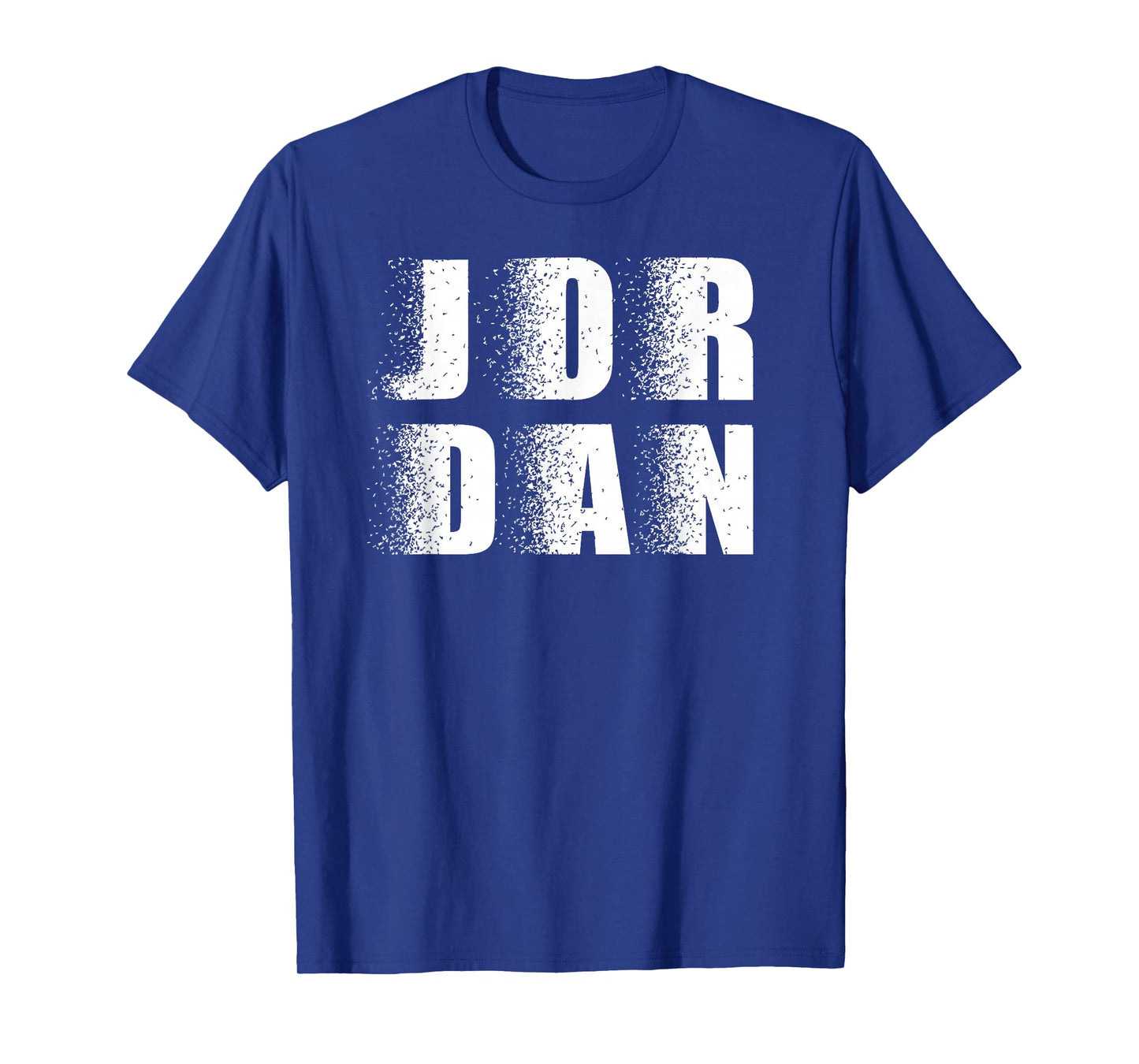 Name Jordan Distressed Design Boys Girls Named Jordan Retro T-Shirt