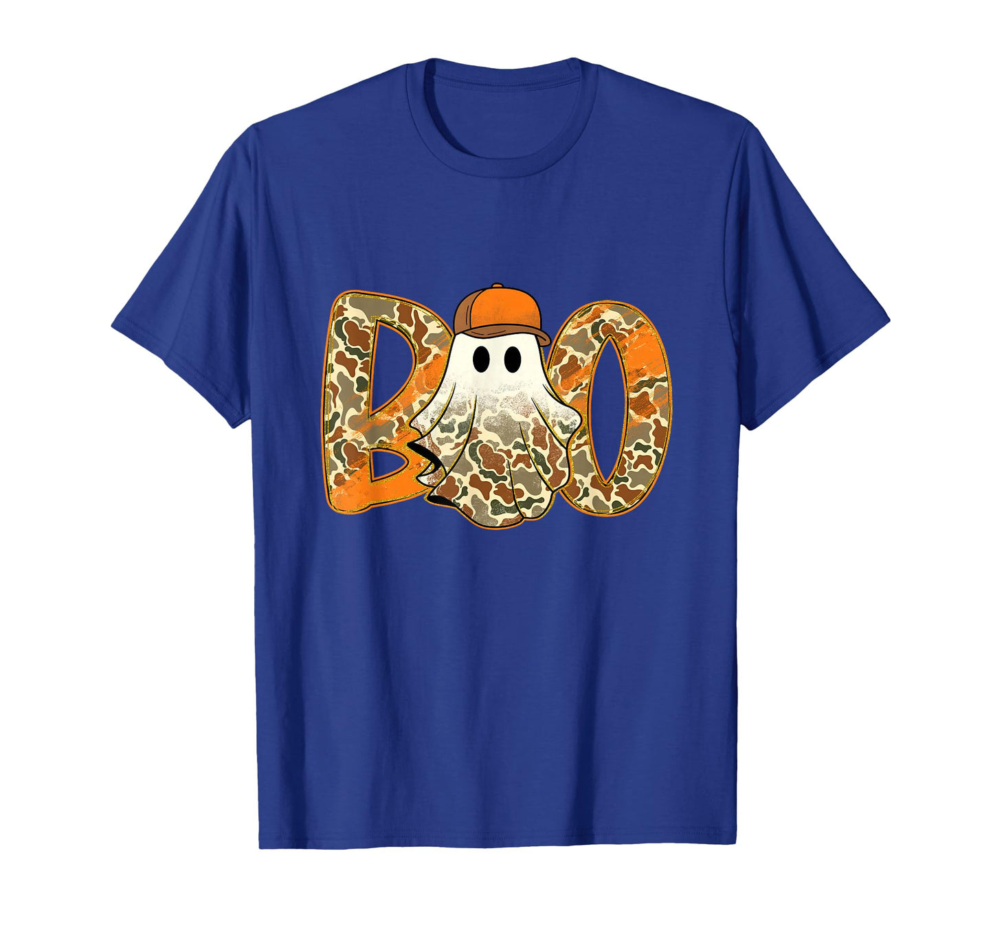 Boo Camo Ghost Halloween Hunter Ghost Hunting Lover Boys T-Shirt