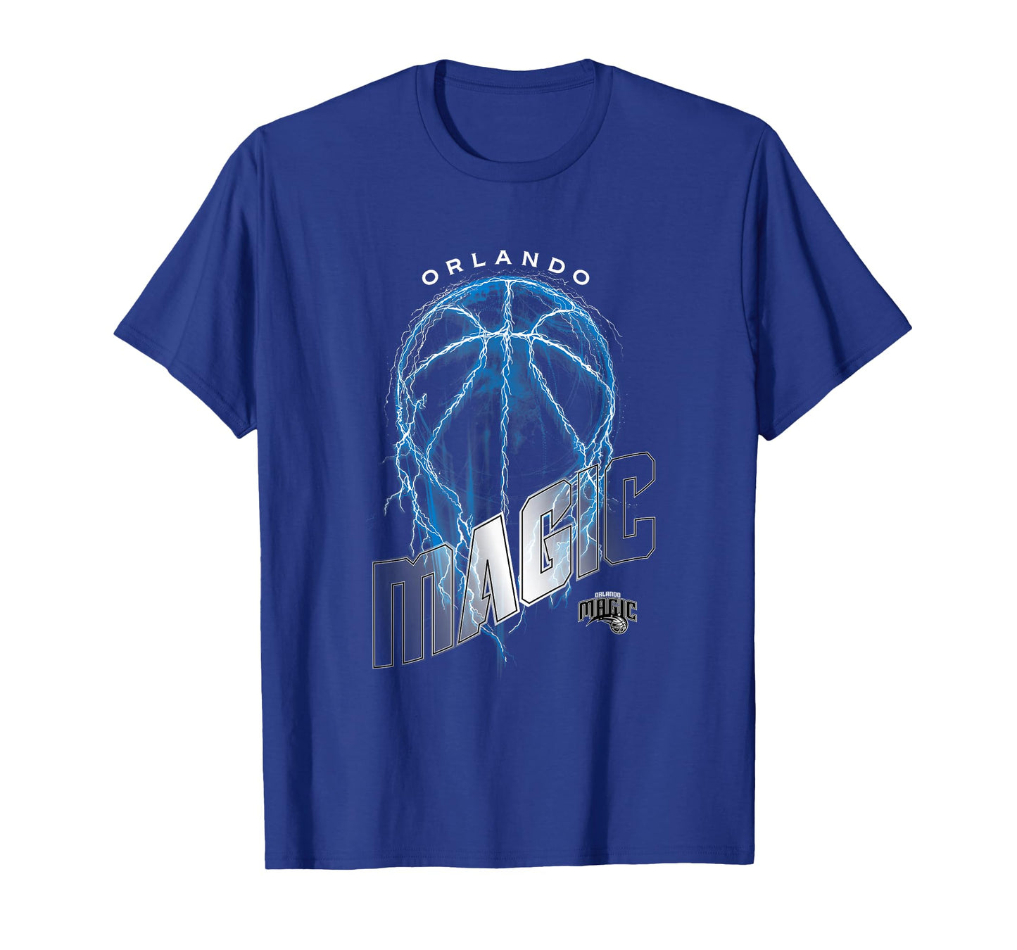 NBA Orlando Magic Lightning Bolt Basketball Logo T-Shirt