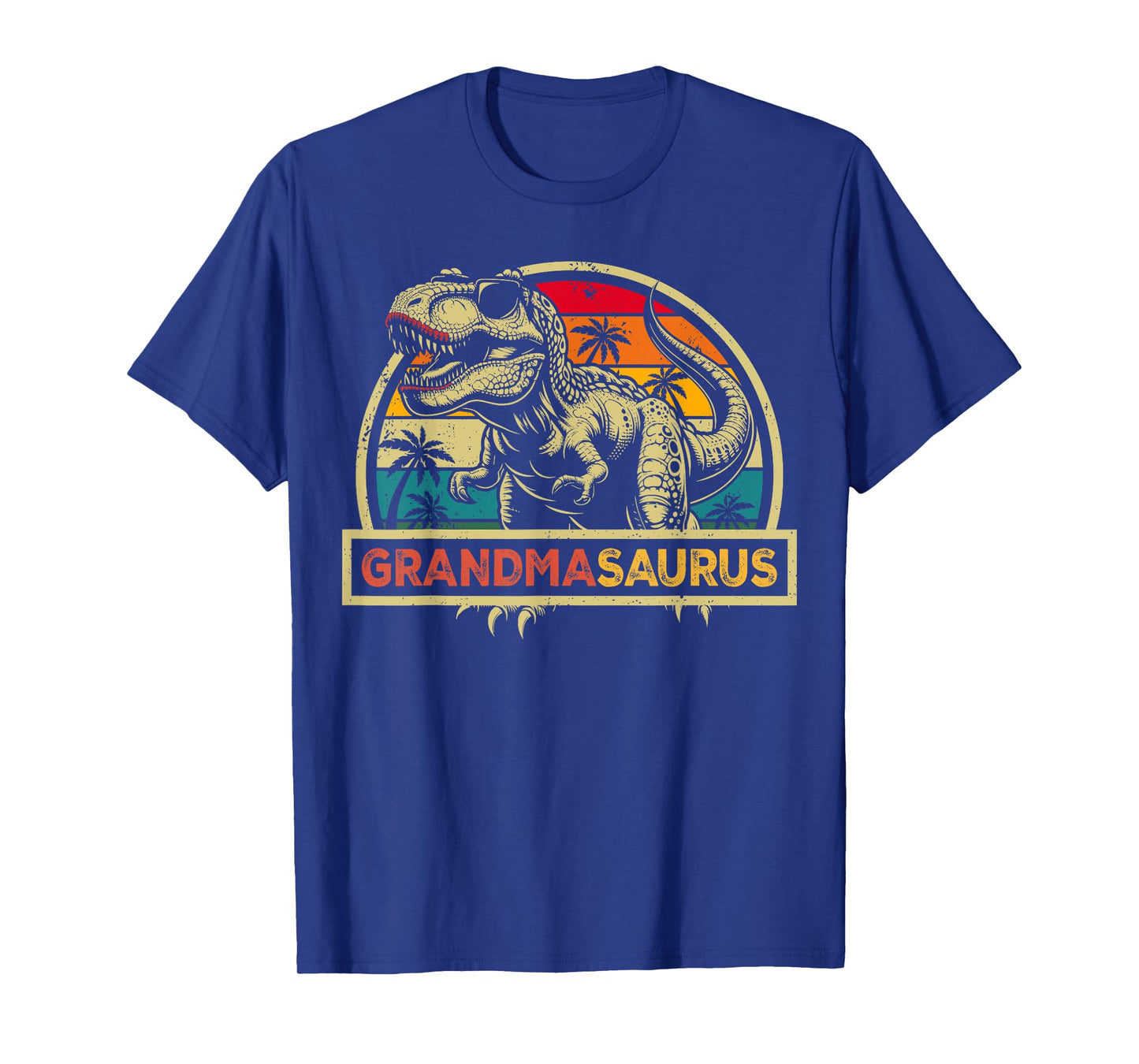Grandmasaurus T Rex Dinosaur Grandma Saurus Family Matching T-Shirt