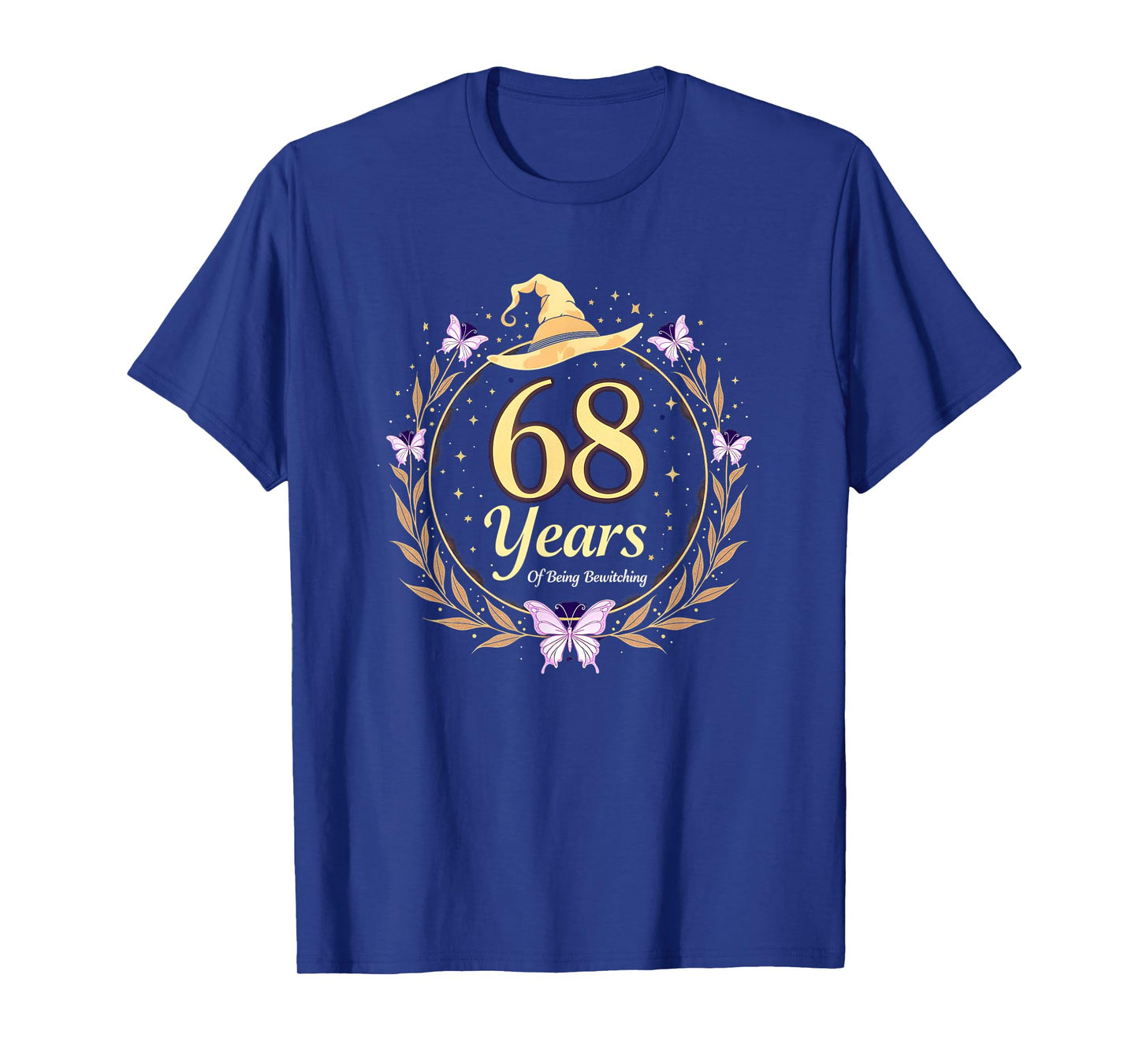 68 Years Bewitching Birthday Gift - Magical Witch Theme T-Shirt