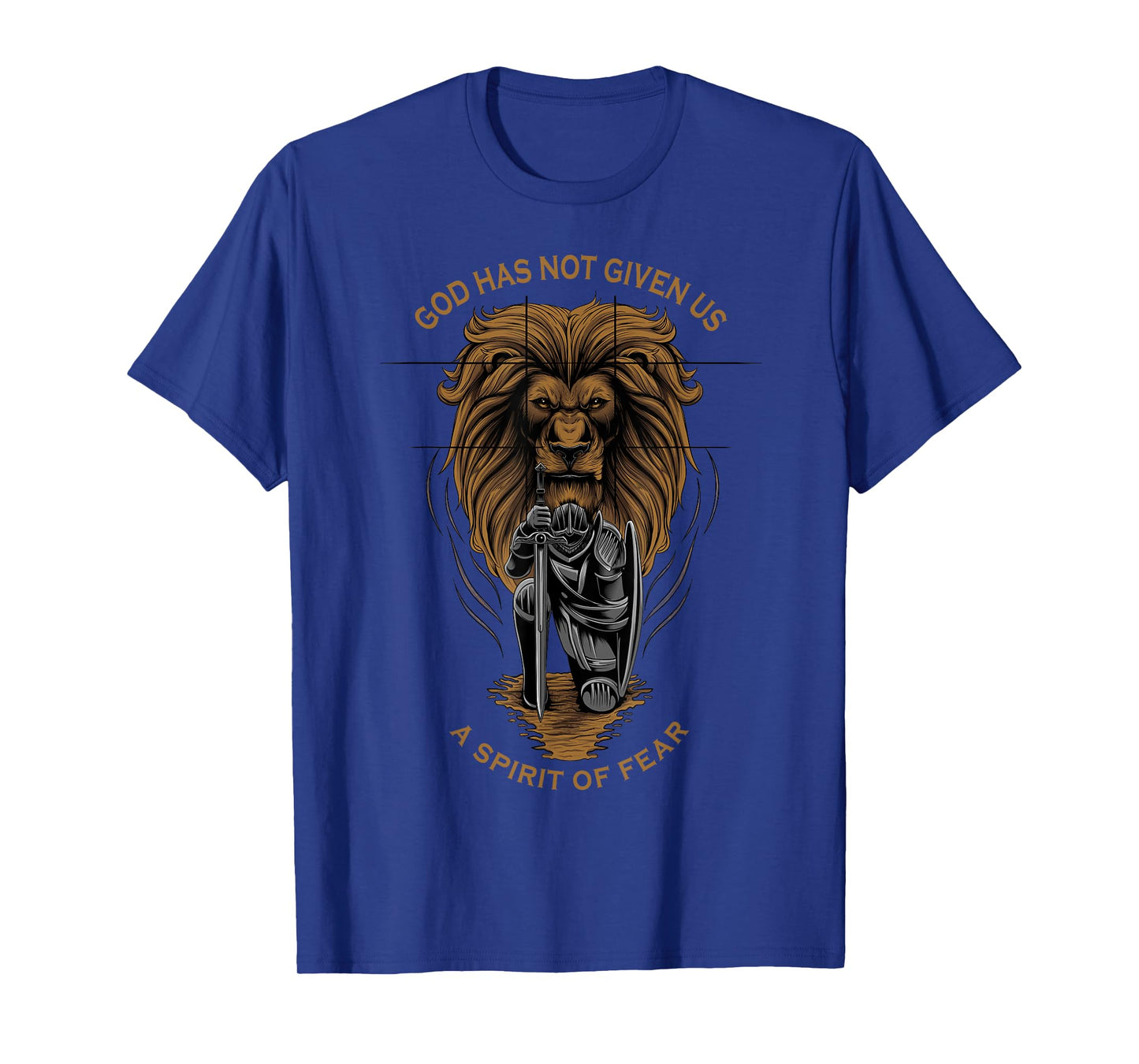 2 Timothy 1:7 Christian Faith Over Fear Religious Verse Gift T-Shirt