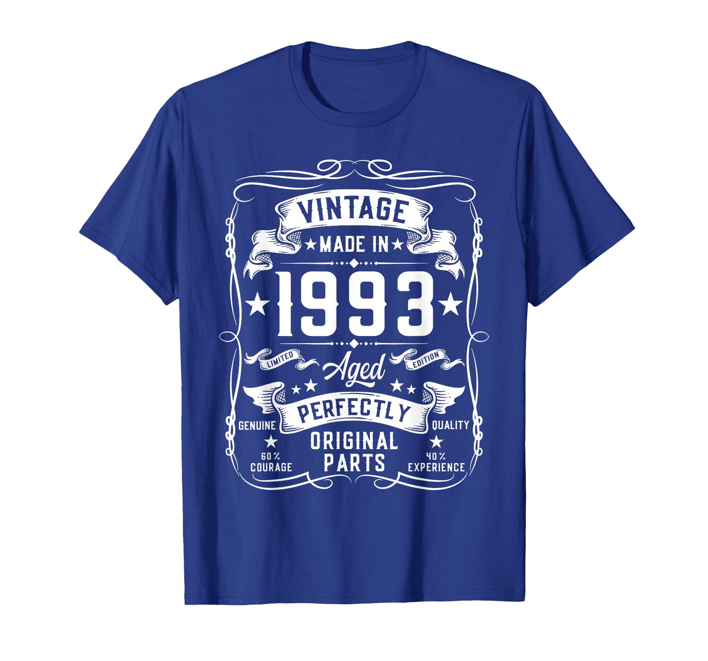 Vintage 1993 32 Years Old Gifts for Men 32yr 32nd Birthday T-Shirt