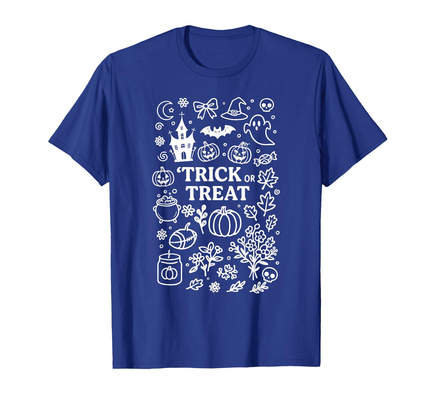 Pumpkin Halloween Doodle Costume Halloween Costume T-Shirt